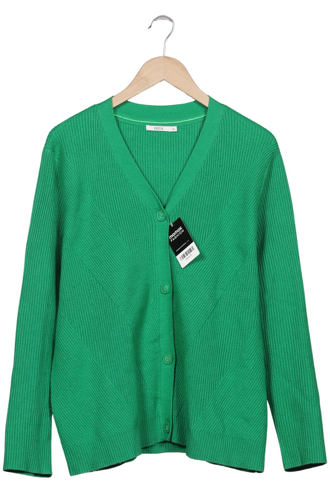 

Cecil Damen Strickjacke, grün, Gr. 44
