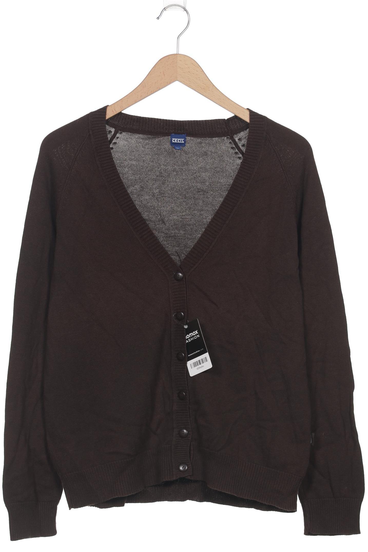 

Cecil Damen Strickjacke, braun, Gr. 42