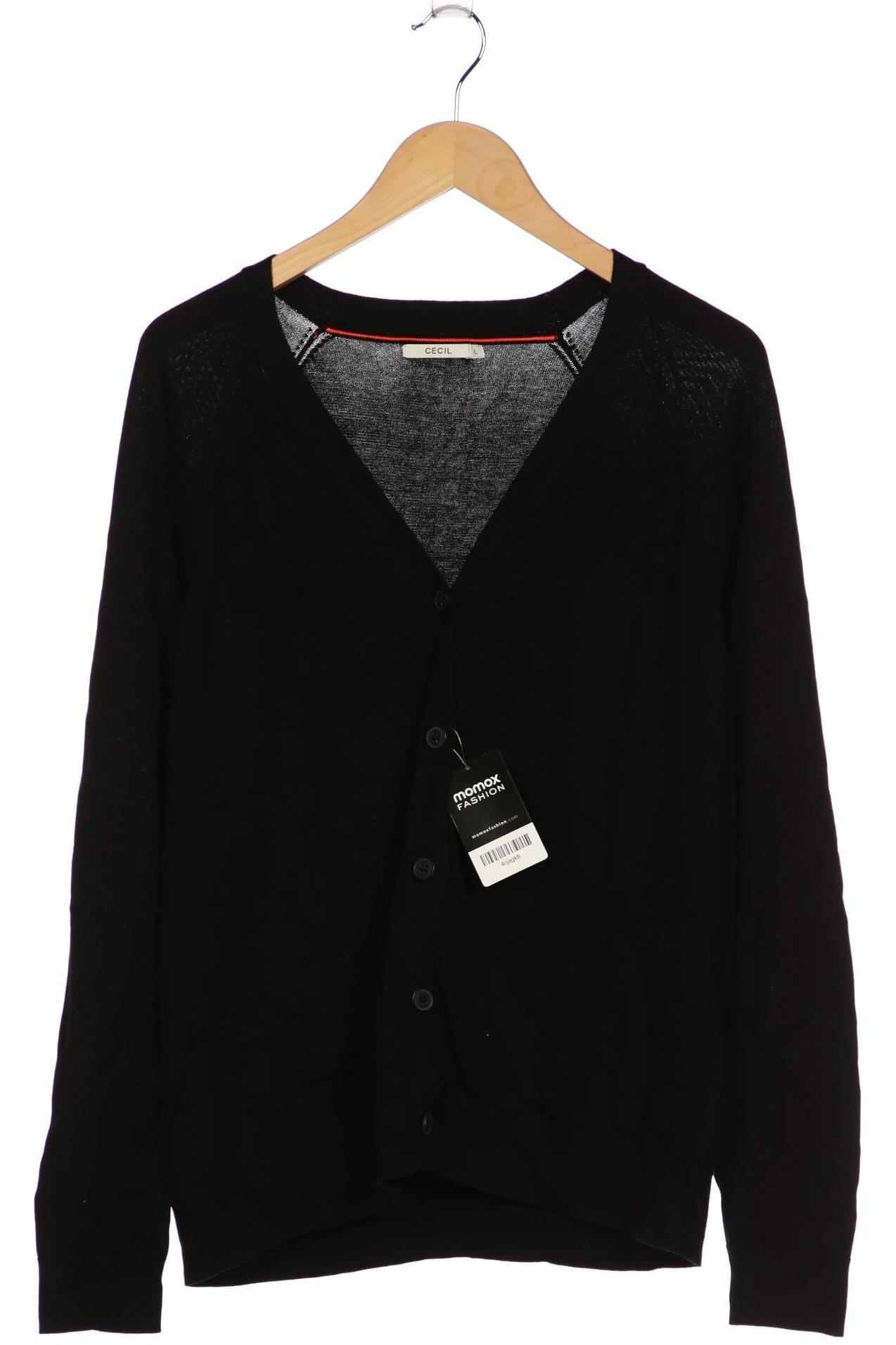 

Cecil Damen Strickjacke, schwarz, Gr. 42