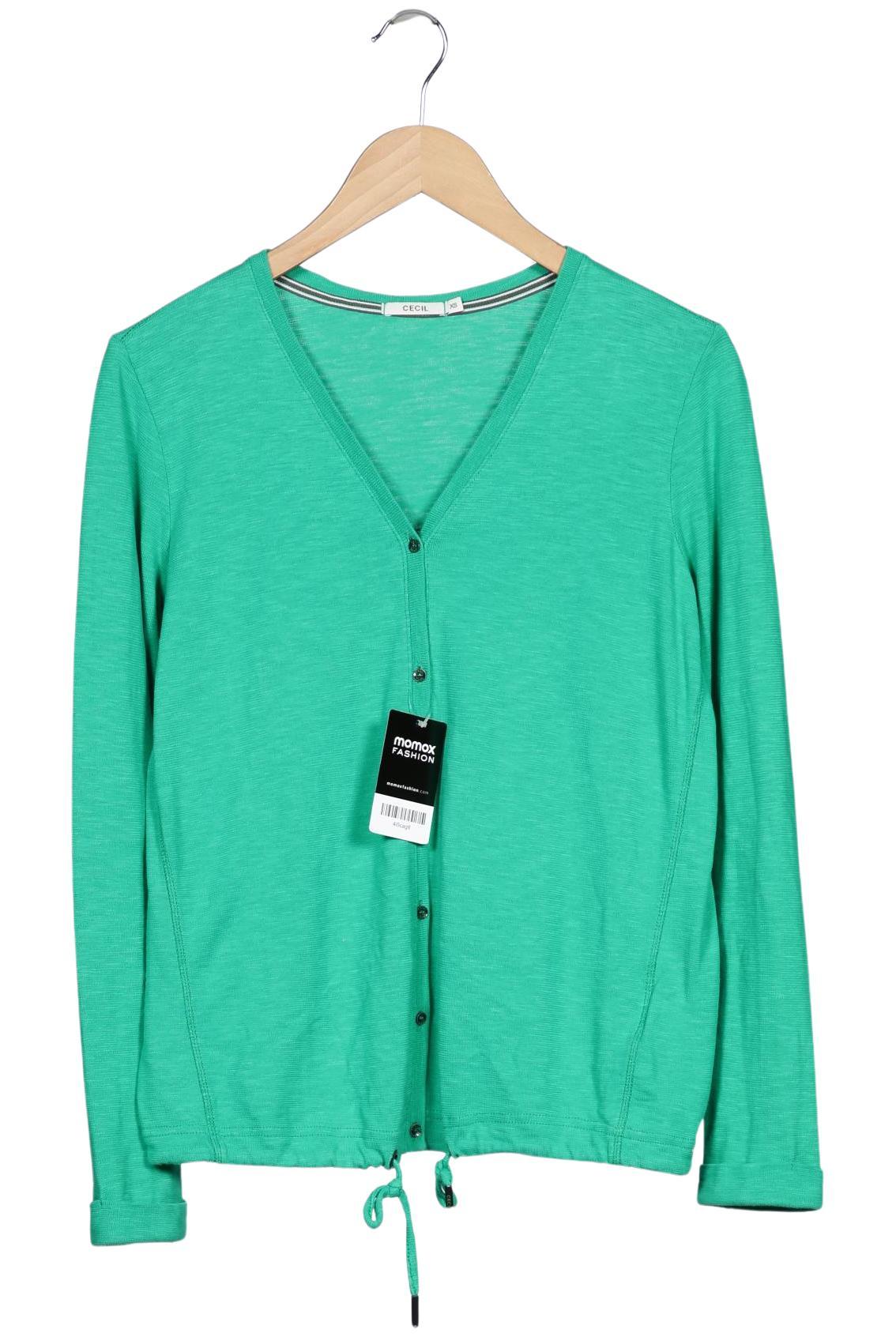 

Cecil Damen Strickjacke, grün, Gr. 34