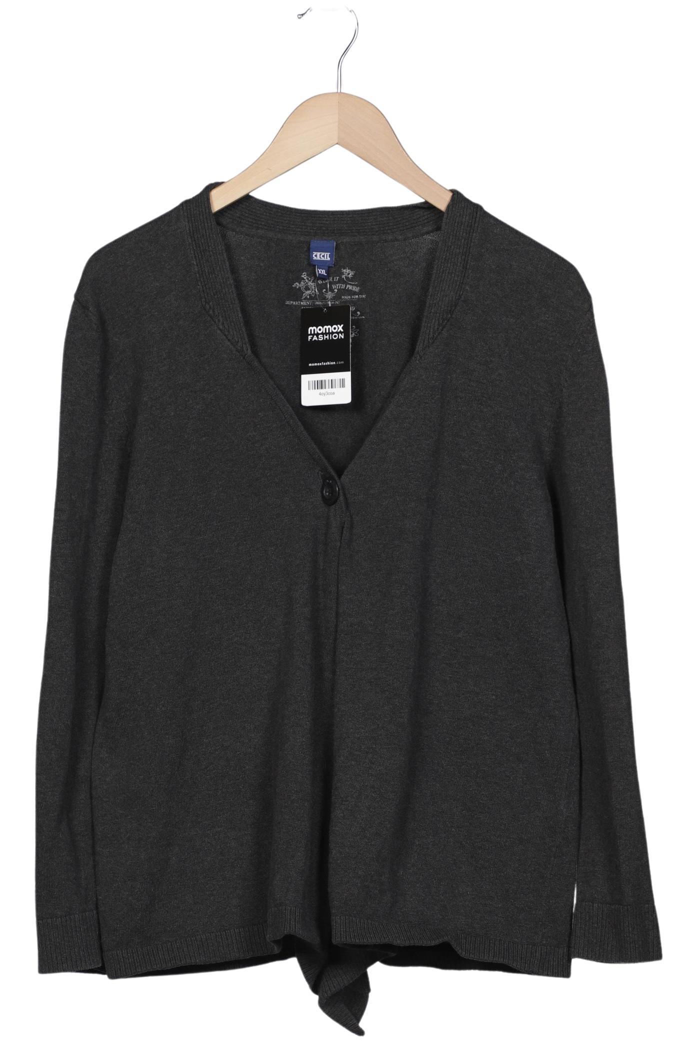 

Cecil Damen Strickjacke, grau, Gr. 46