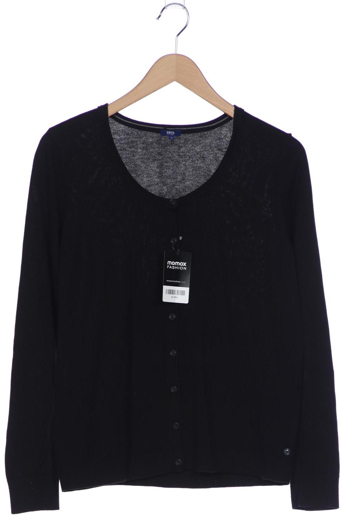

Cecil Damen Strickjacke, schwarz, Gr. 38