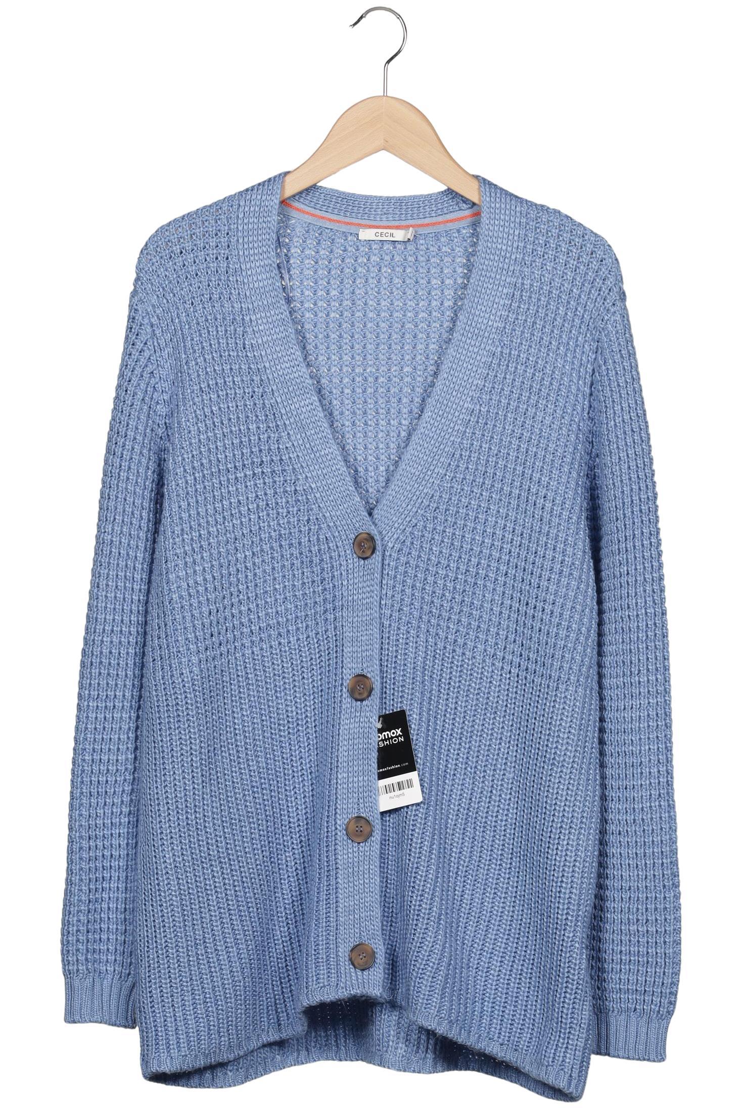 

Cecil Damen Strickjacke, hellblau, Gr. 44