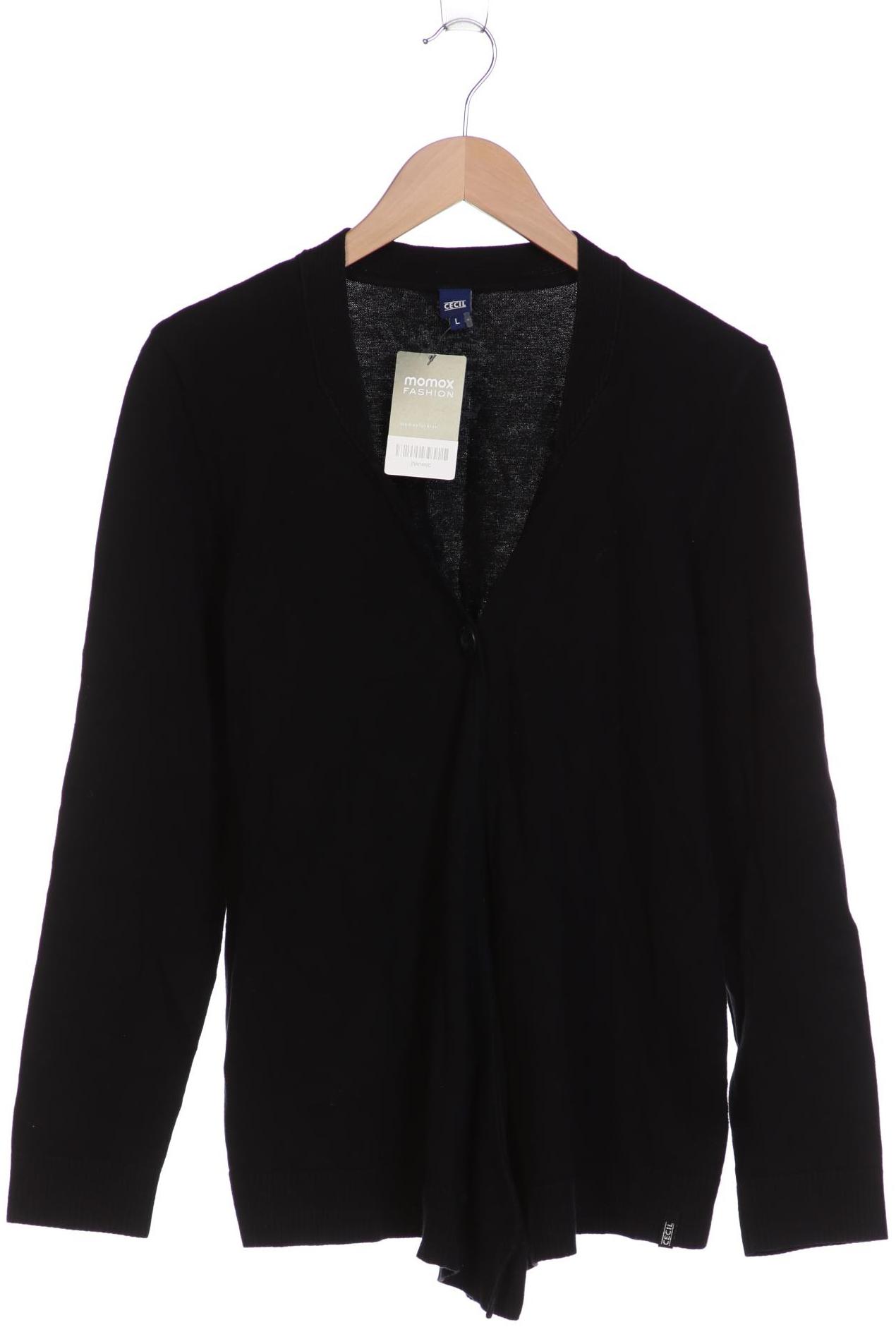 

Cecil Damen Strickjacke, schwarz, Gr. 42