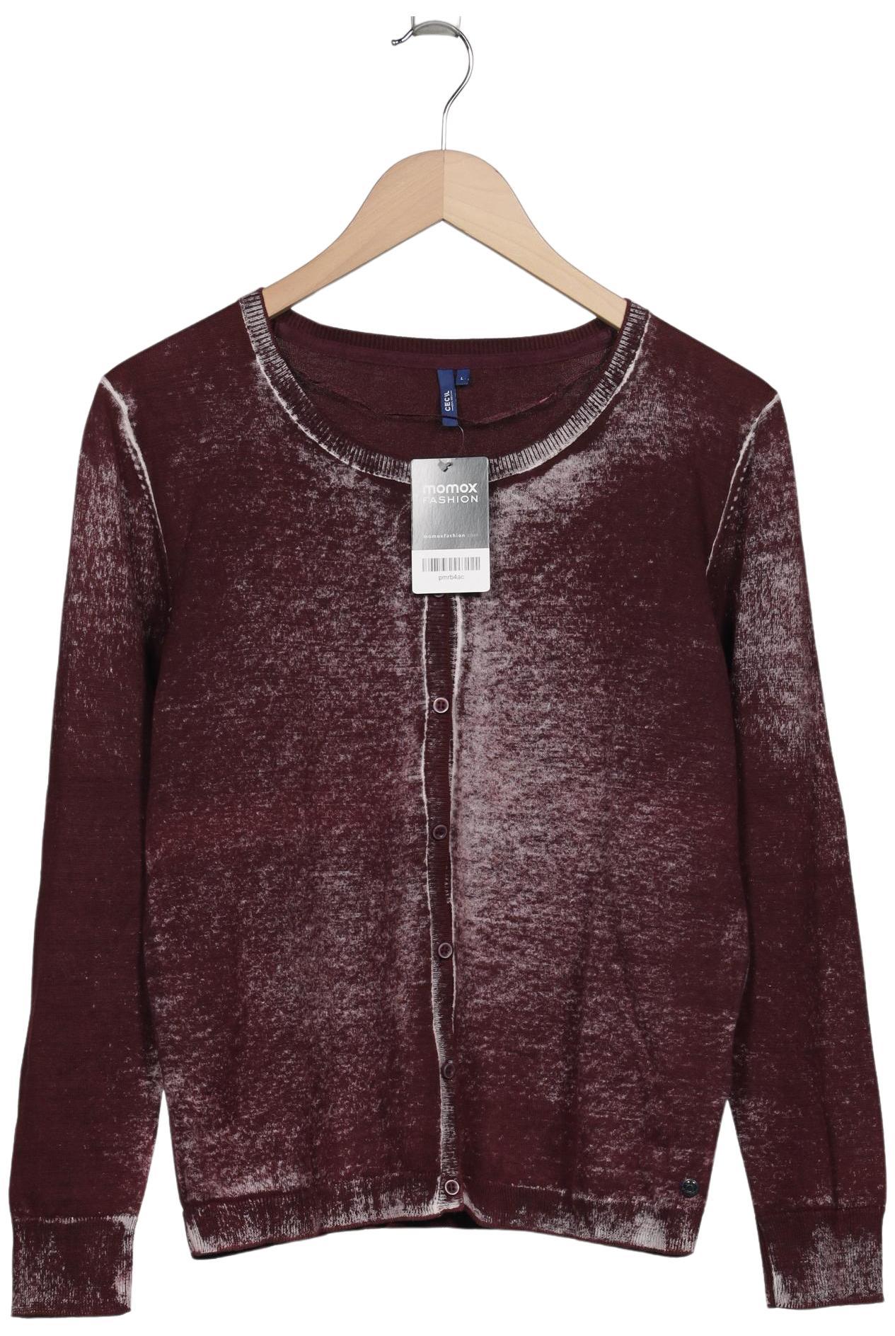 

Cecil Damen Strickjacke, bordeaux, Gr. 42