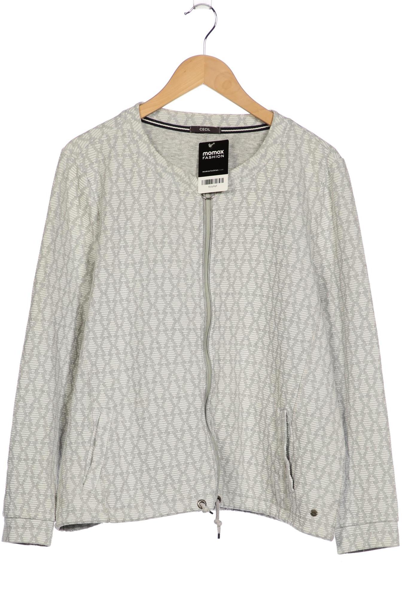 

Cecil Damen Strickjacke, grau, Gr. 48