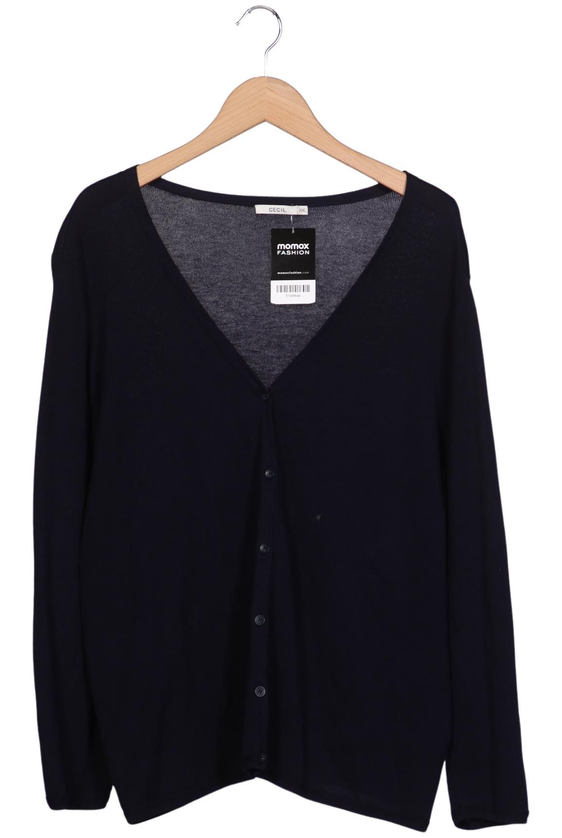 

Cecil Damen Strickjacke, marineblau, Gr. 46