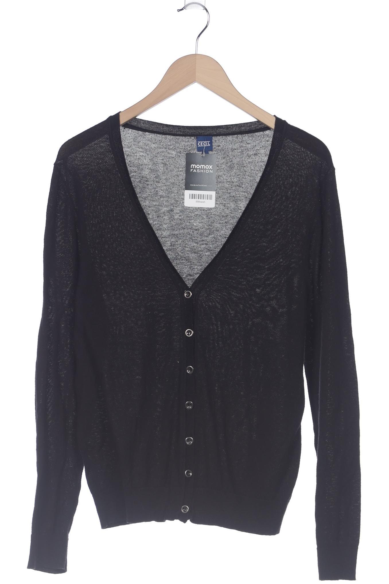 

Cecil Damen Strickjacke, schwarz, Gr. 42