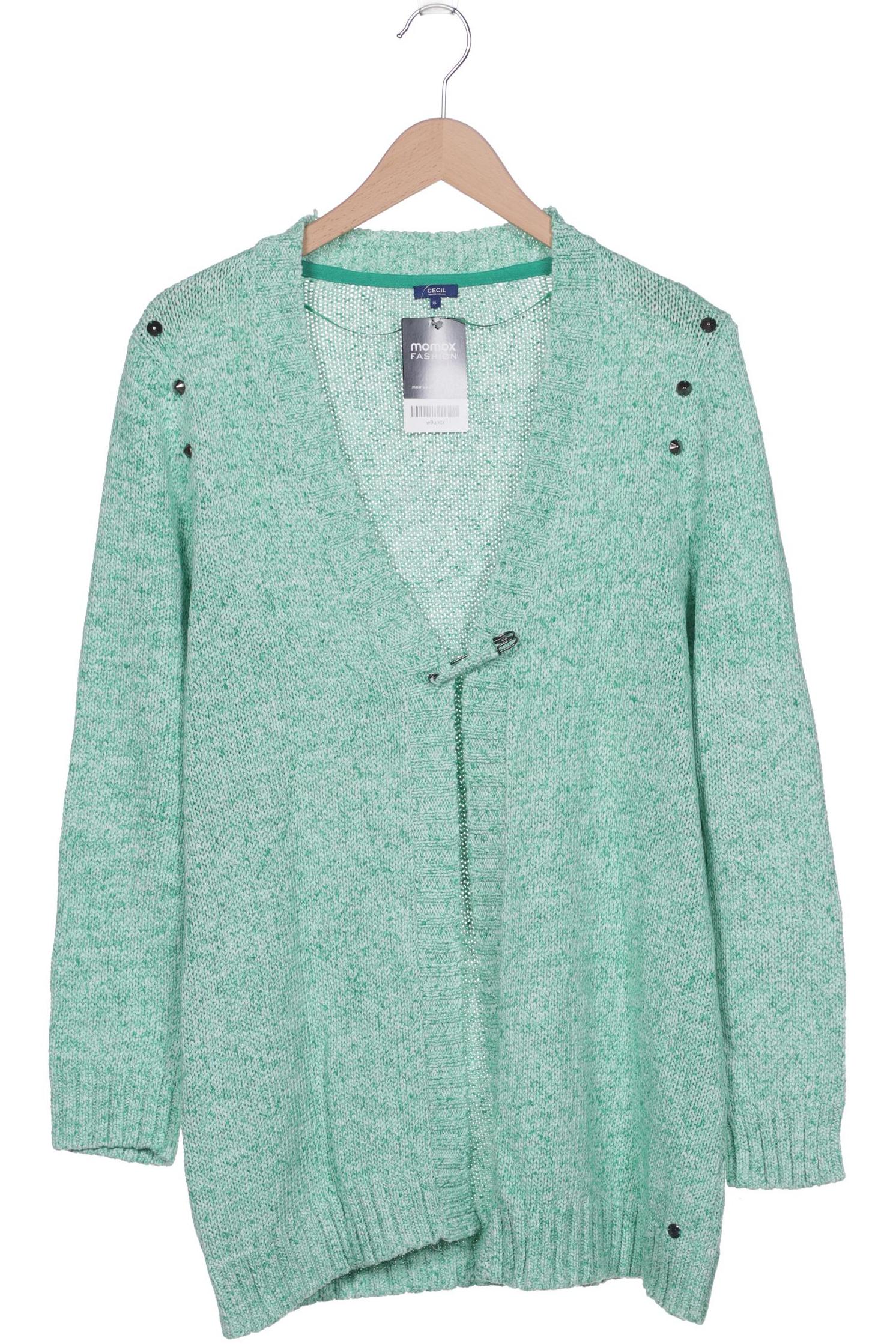 

CECIL Damen Strickjacke, hellgrün