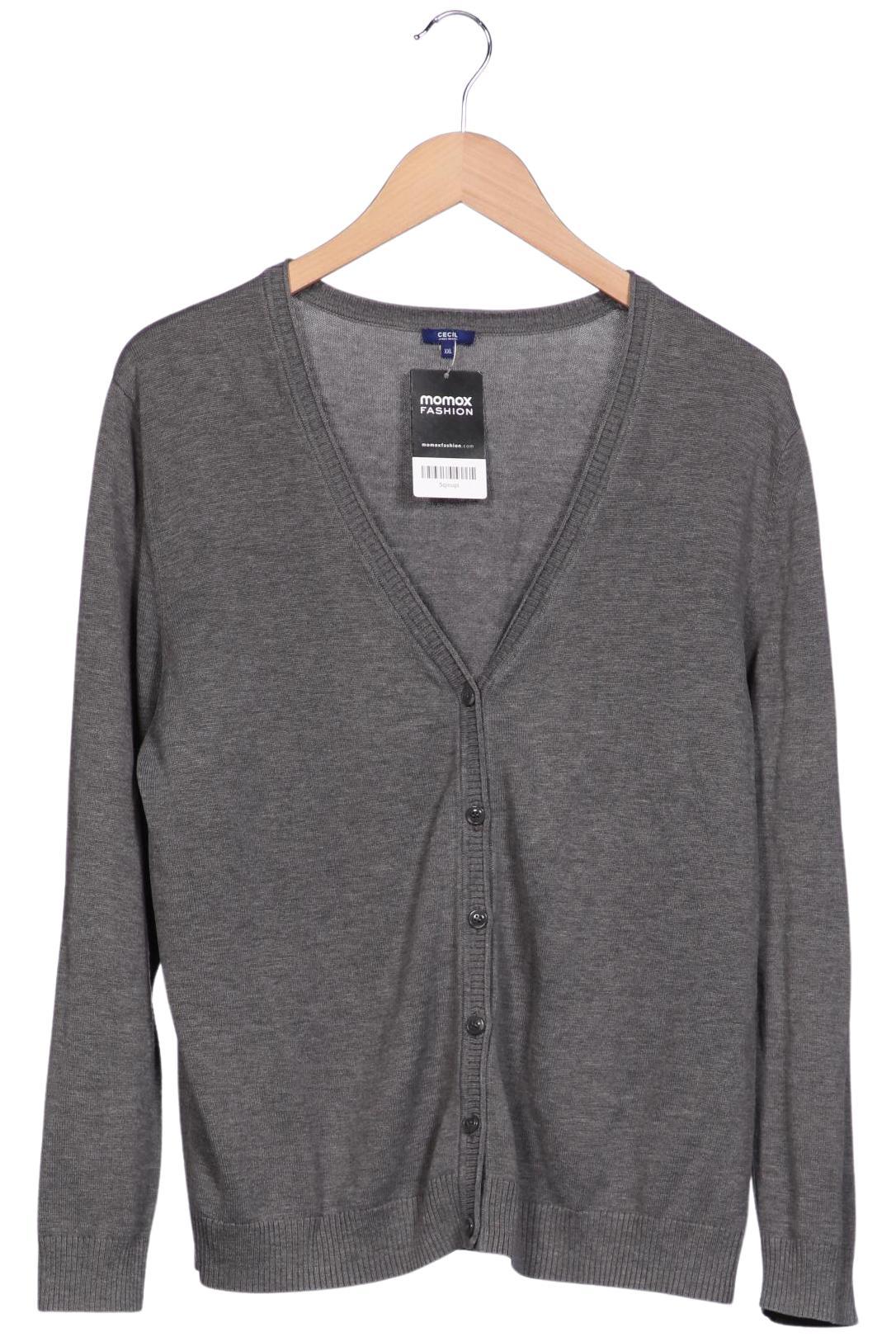 

Cecil Damen Strickjacke, grau, Gr. 46