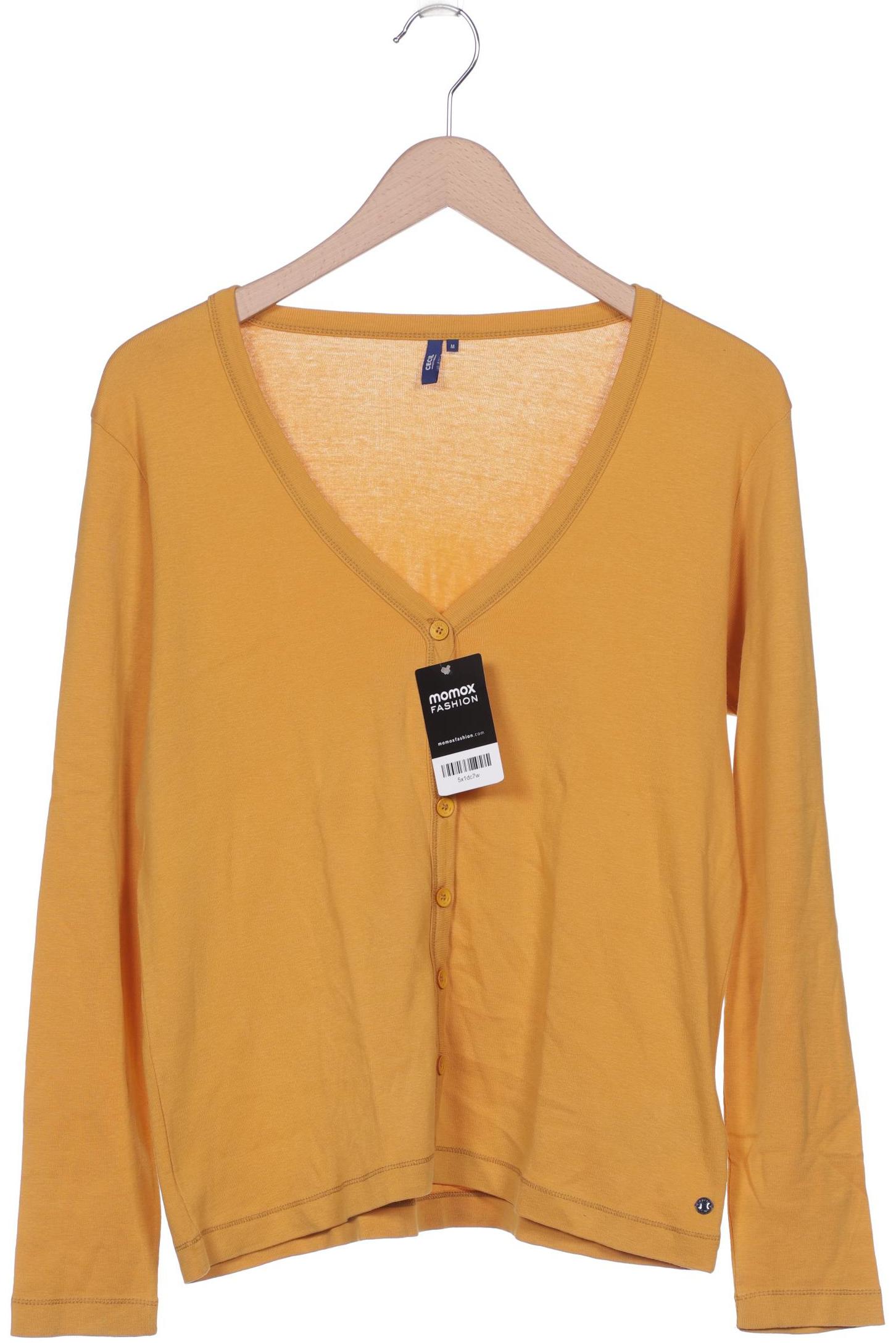 

CECIL Damen Strickjacke, orange