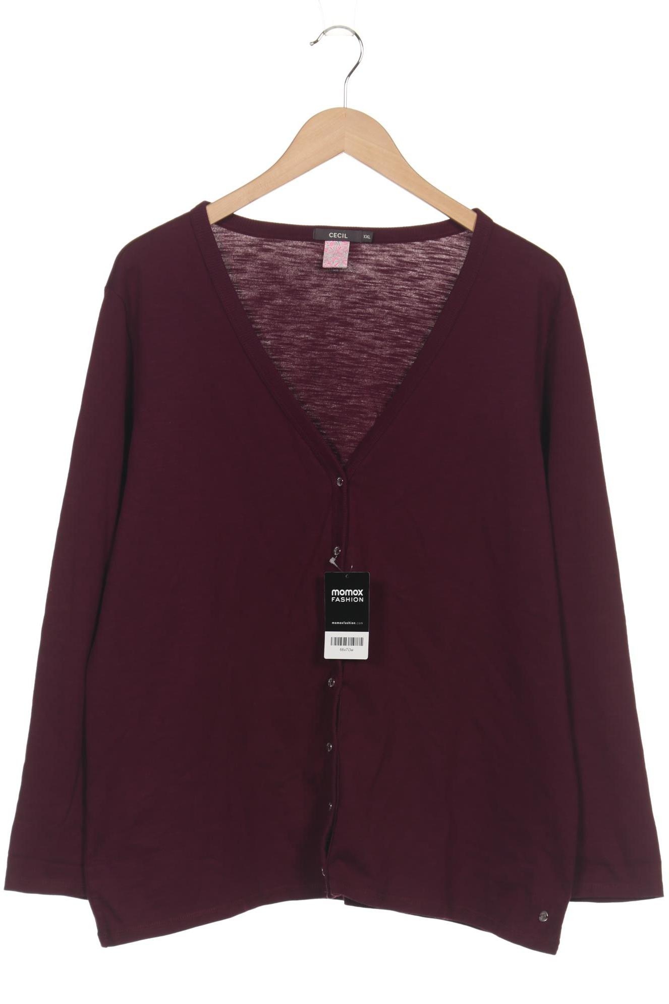 

Cecil Damen Strickjacke, bordeaux, Gr. 46