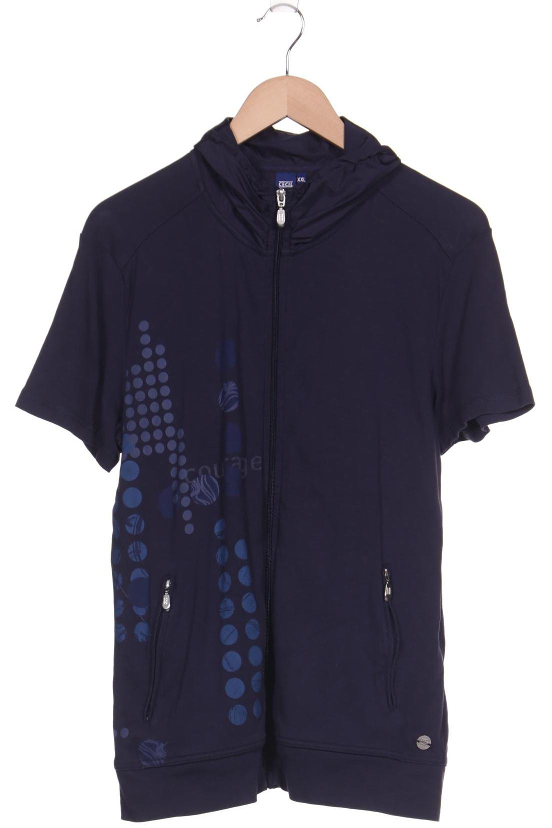 

CECIL Damen Strickjacke, marineblau