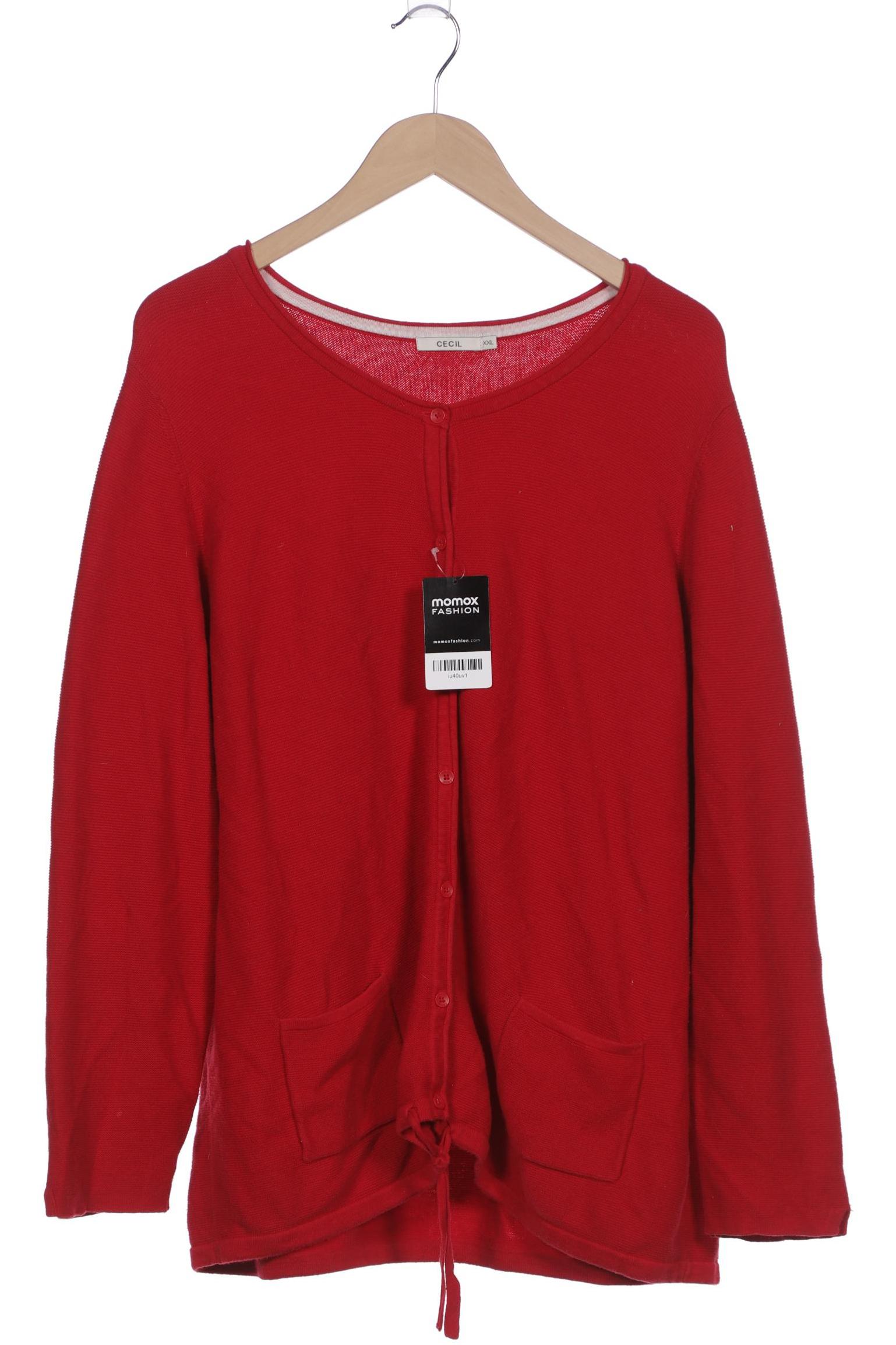 

Cecil Damen Strickjacke, rot, Gr. 46