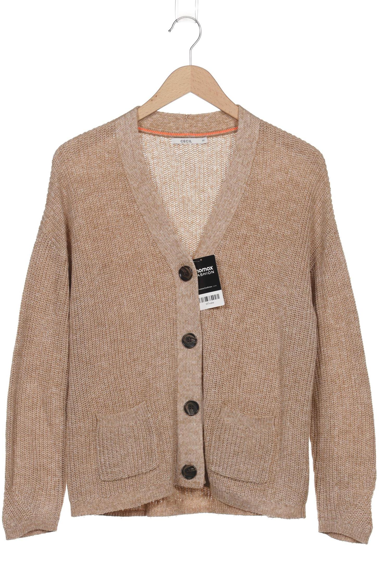 

Cecil Damen Strickjacke, beige, Gr. 38
