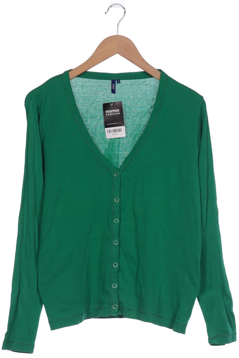 

CECIL Damen Strickjacke, grün
