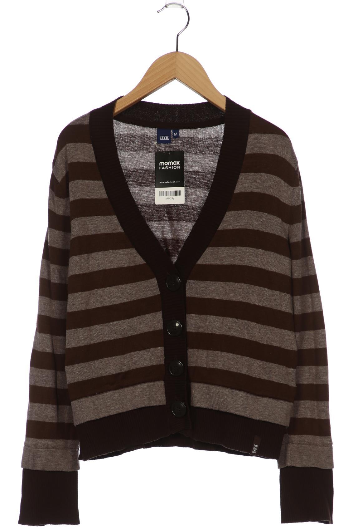 

Cecil Damen Strickjacke, braun, Gr. 38