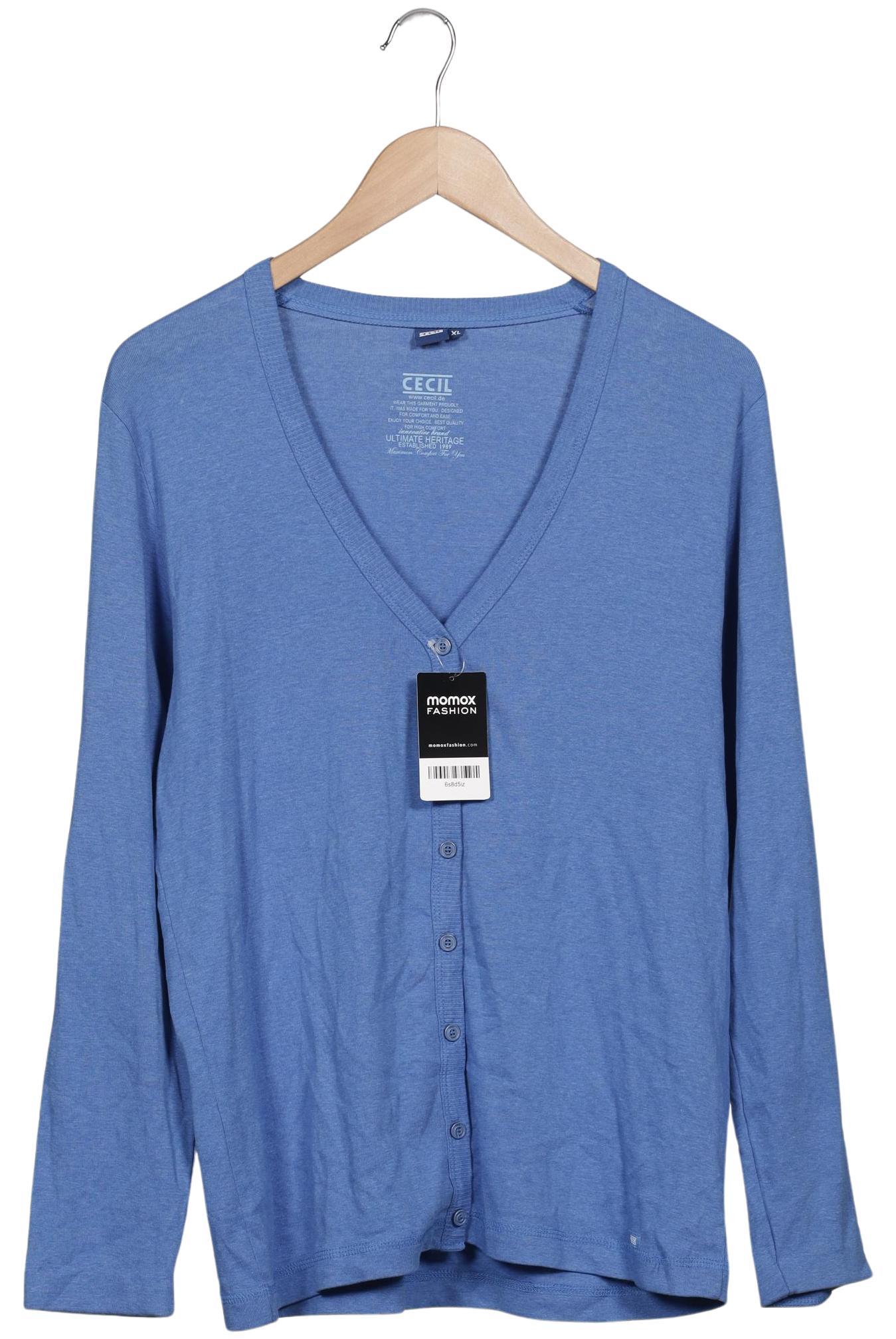 

Cecil Damen Strickjacke, blau, Gr. 44