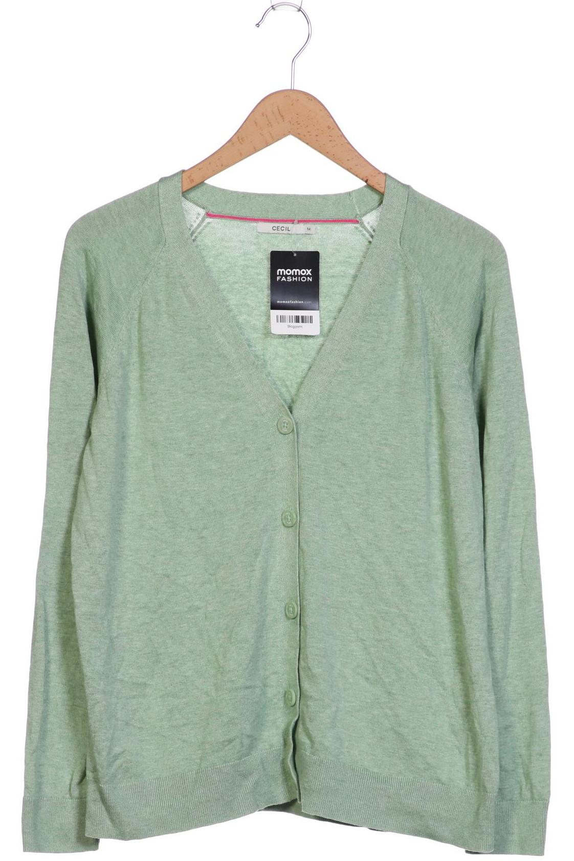 

CECIL Damen Strickjacke, hellgrün