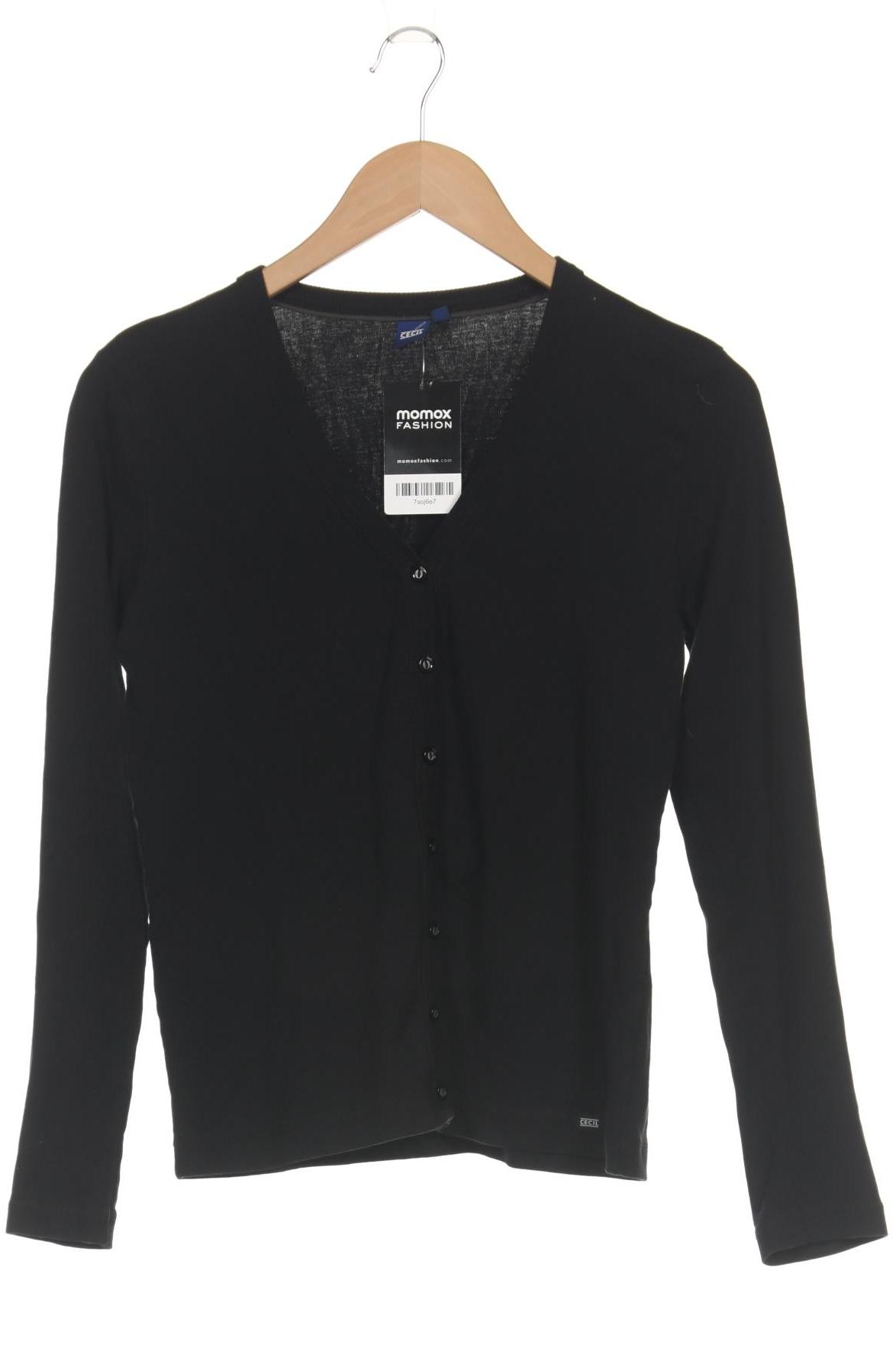 

Cecil Damen Strickjacke, schwarz, Gr. 36