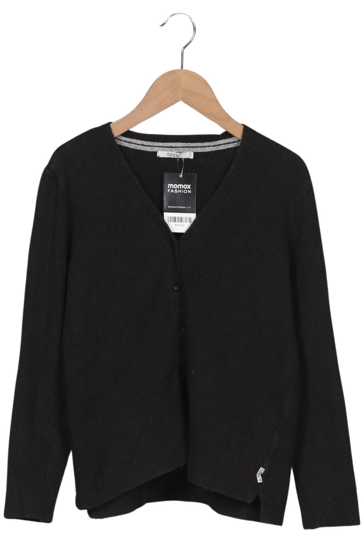 

Cecil Damen Strickjacke, schwarz, Gr. 36