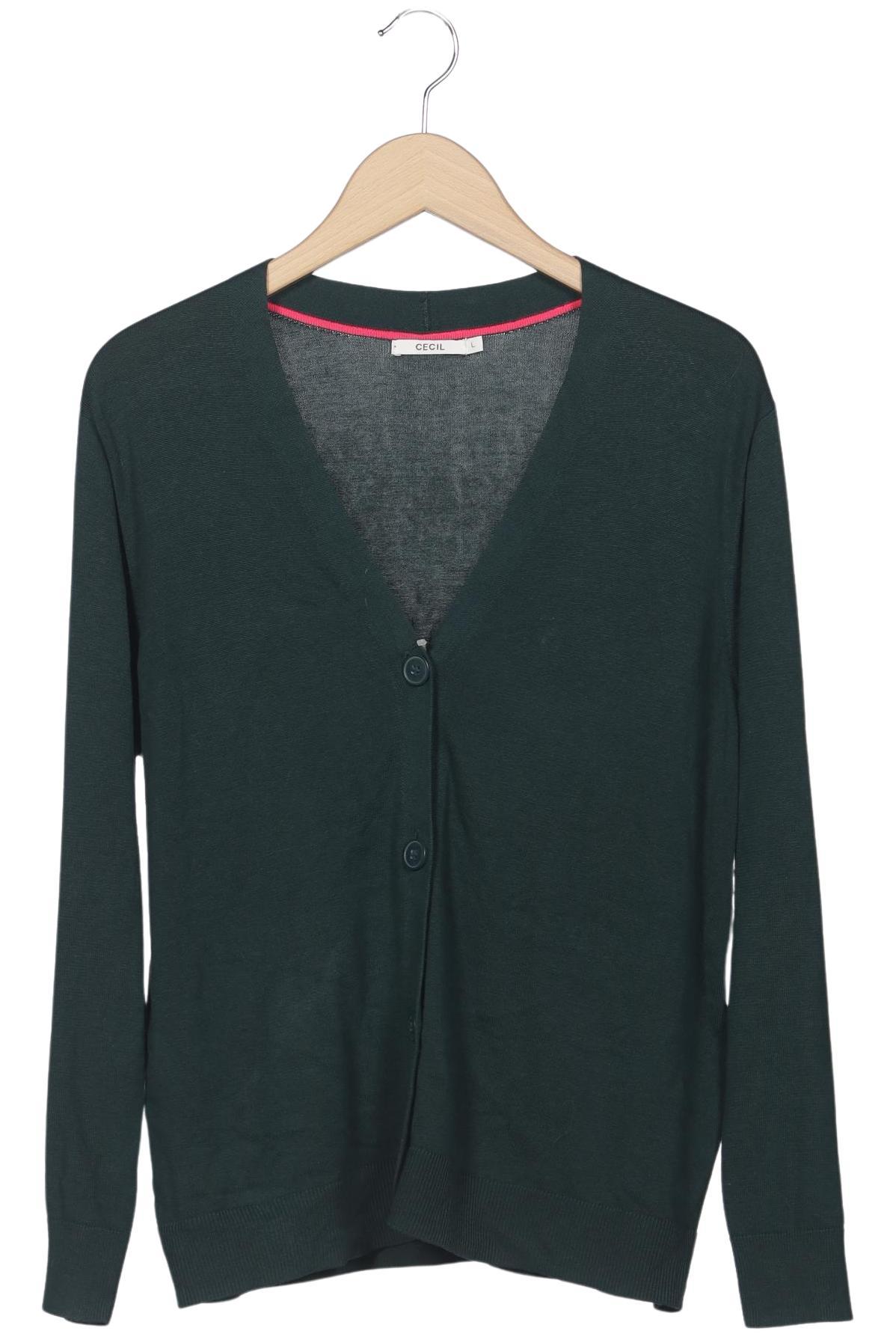 

Cecil Damen Strickjacke, grün, Gr. 42