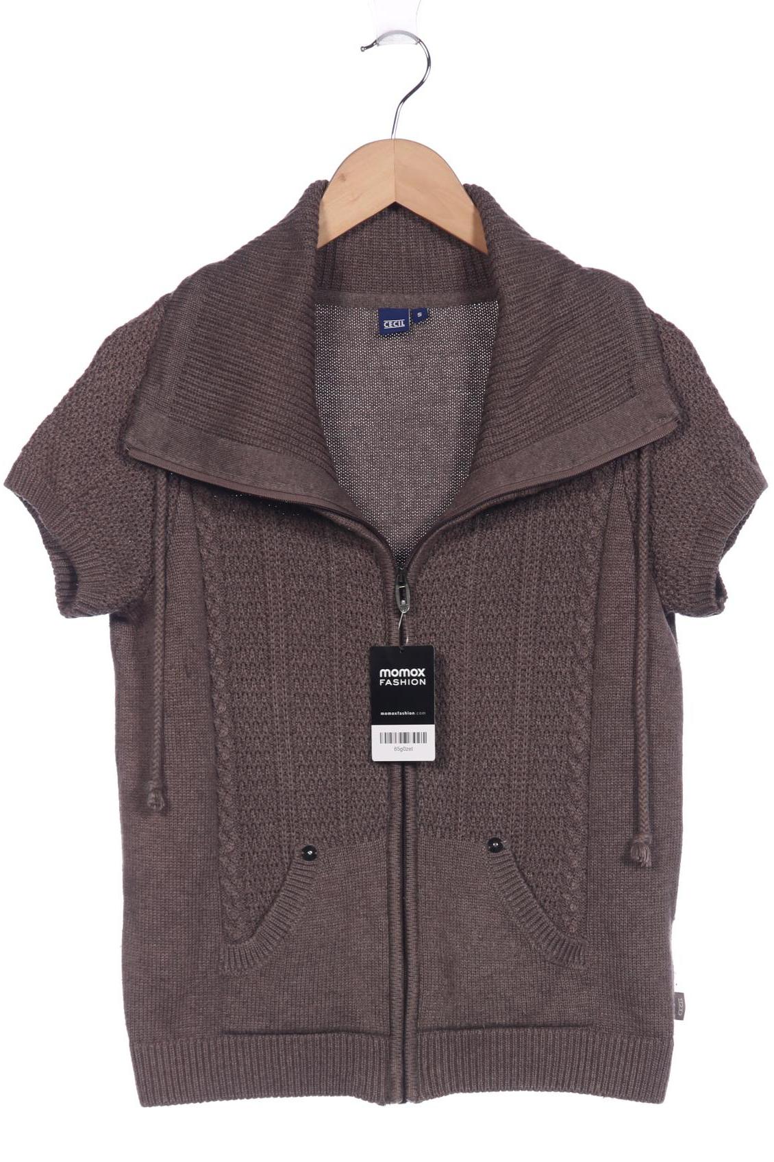 

Cecil Damen Strickjacke, braun, Gr. 36
