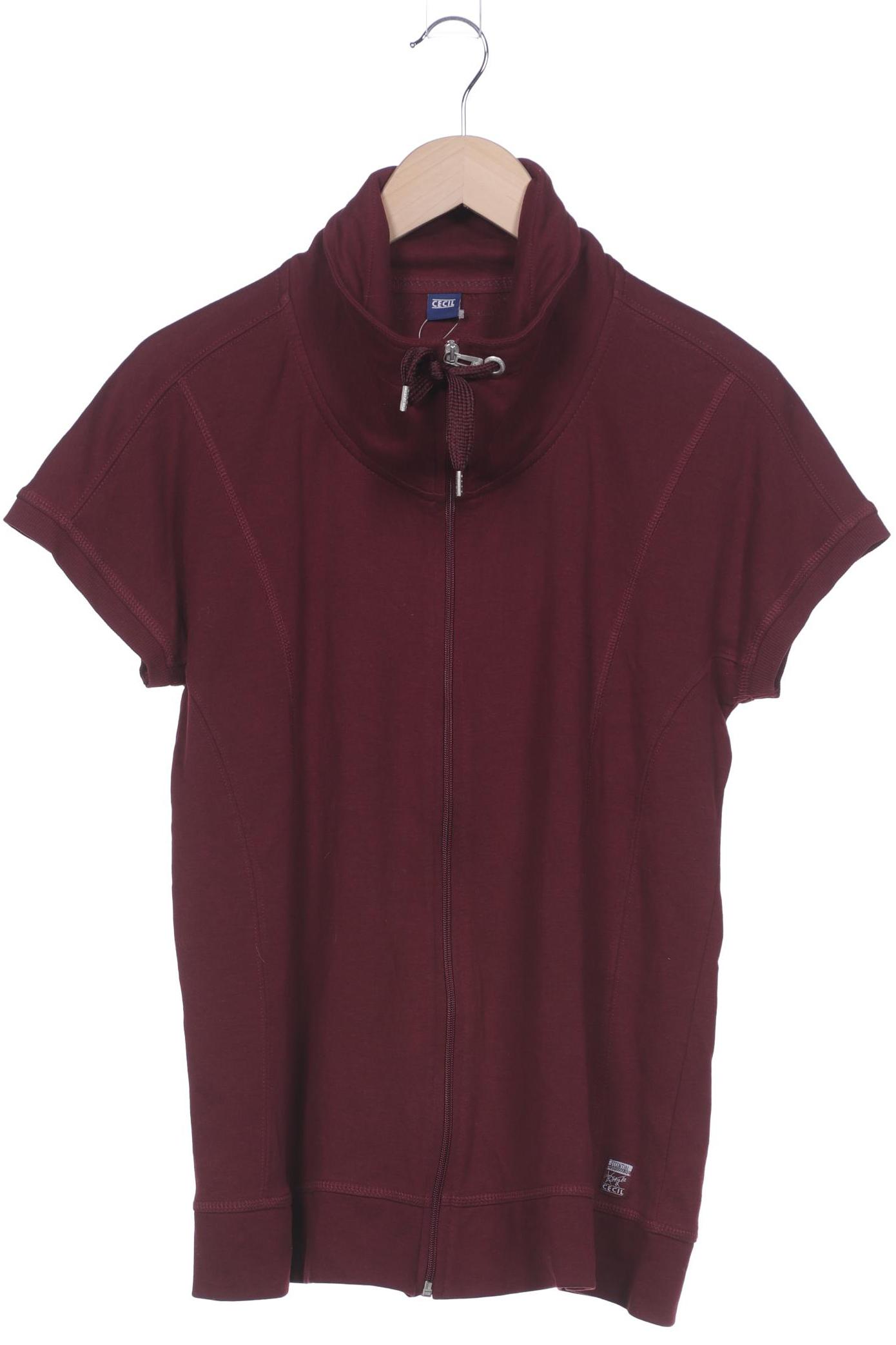 

CECIL Damen Strickjacke, bordeaux