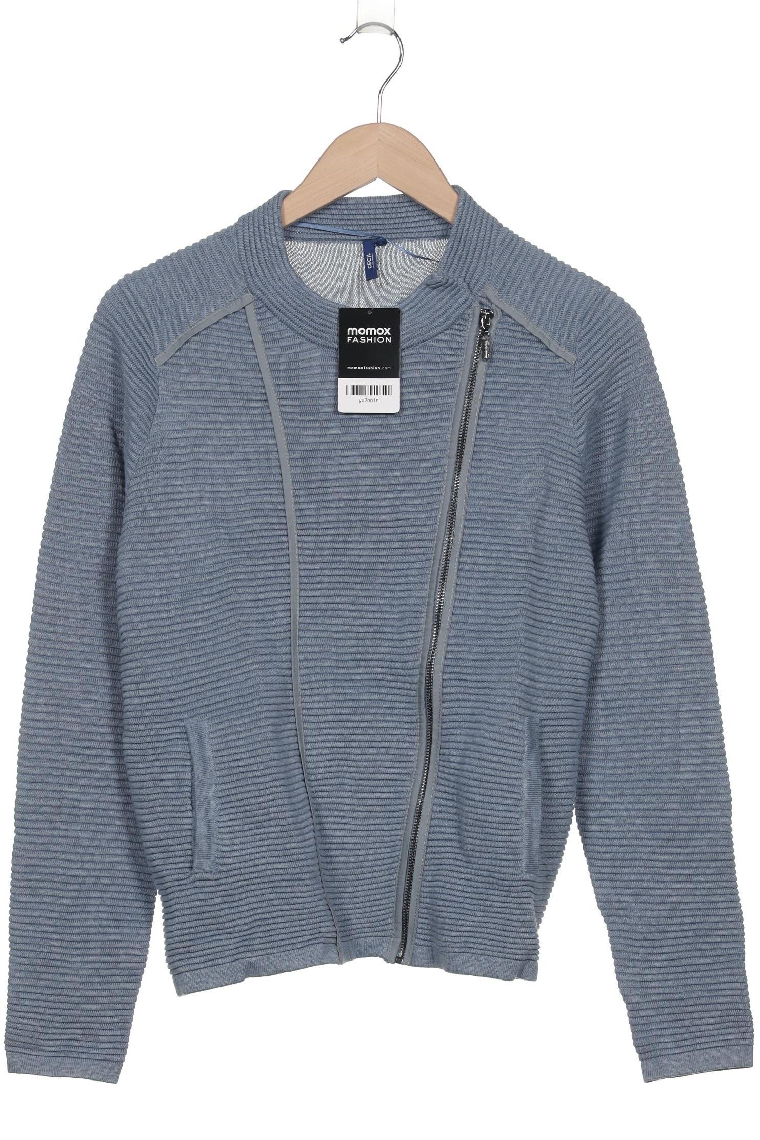 

Cecil Damen Strickjacke, blau, Gr. 38