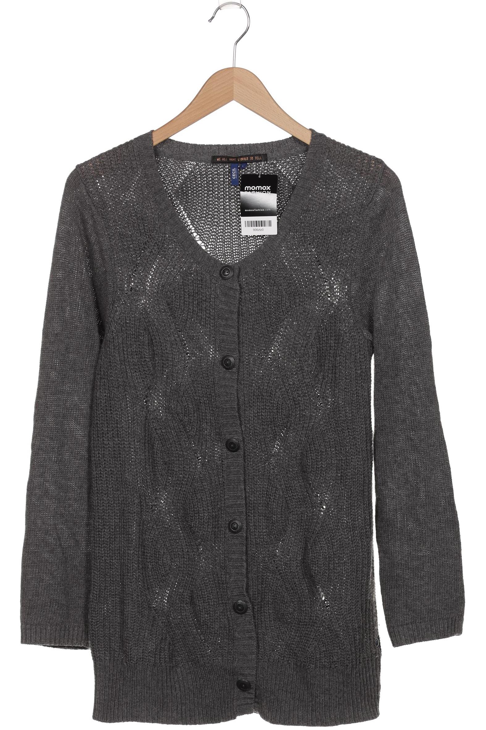 

Cecil Damen Strickjacke, grau, Gr. 42