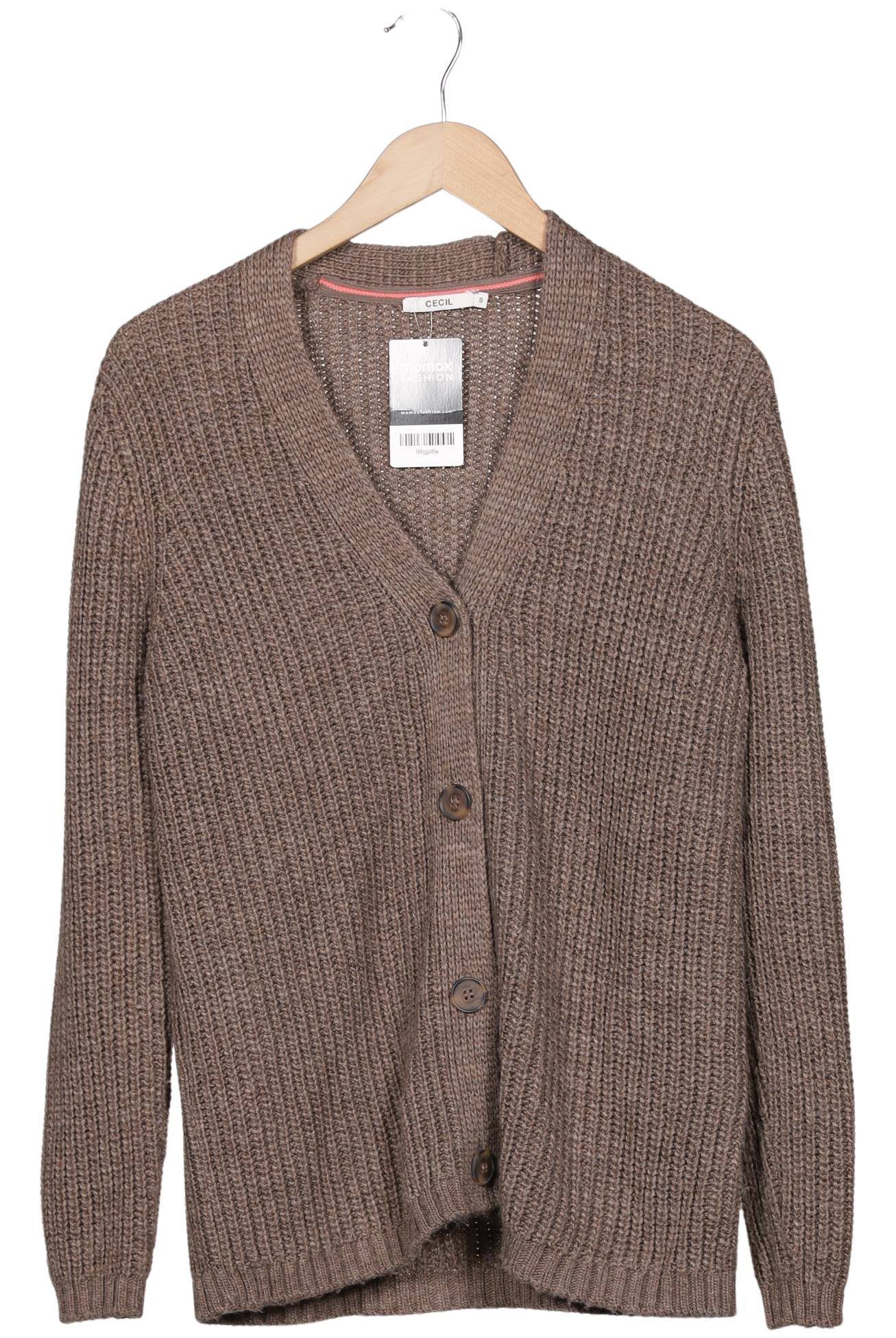 

Cecil Damen Strickjacke, braun, Gr. 36