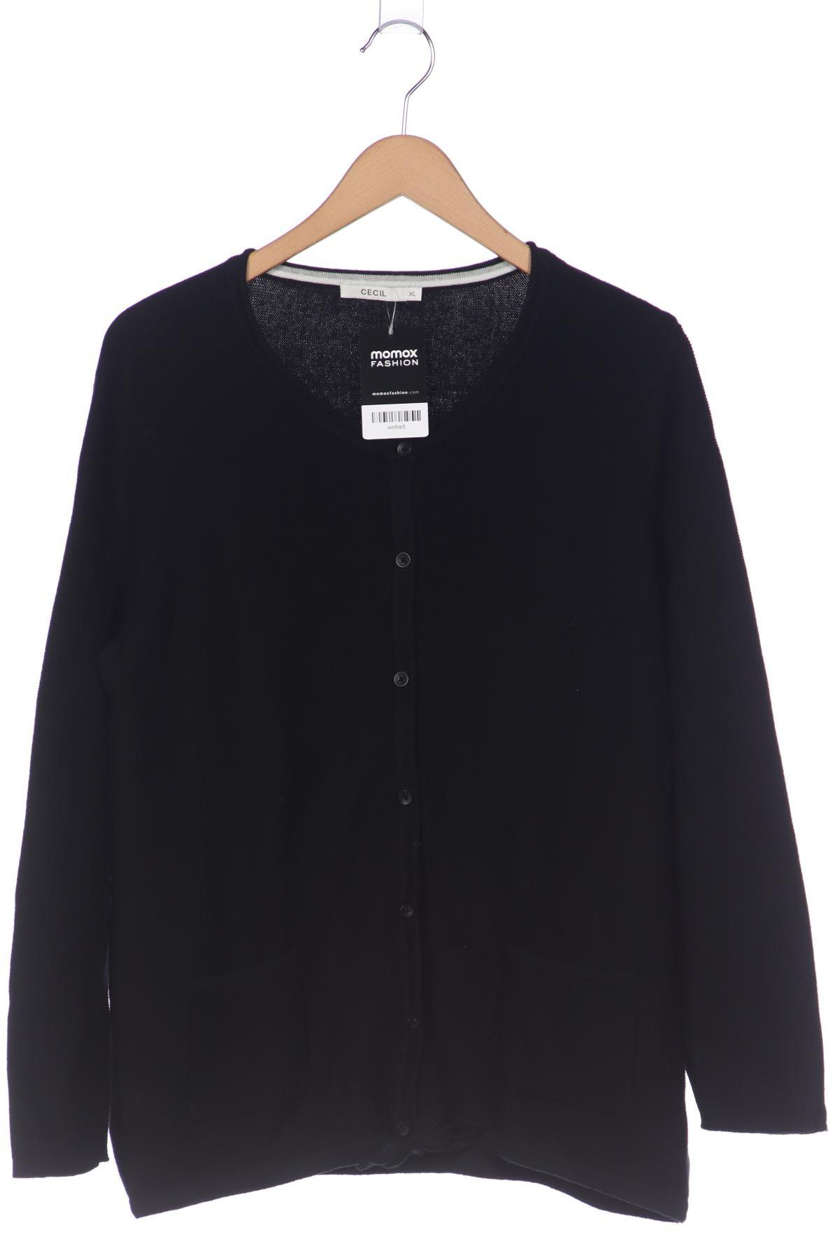 

Cecil Damen Strickjacke, schwarz, Gr. 44