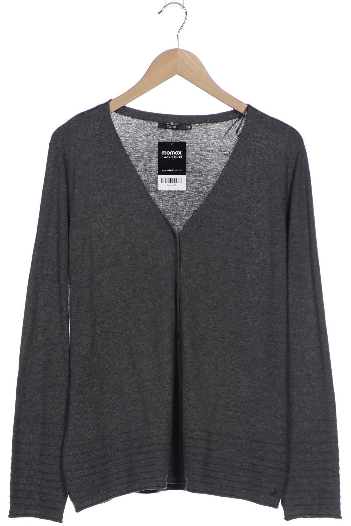 

Cecil Damen Strickjacke, grau, Gr. 46