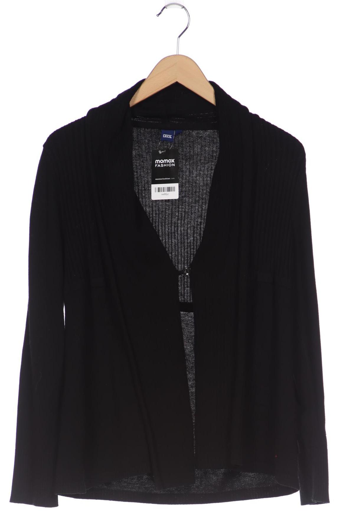 

Cecil Damen Strickjacke, schwarz, Gr. 38