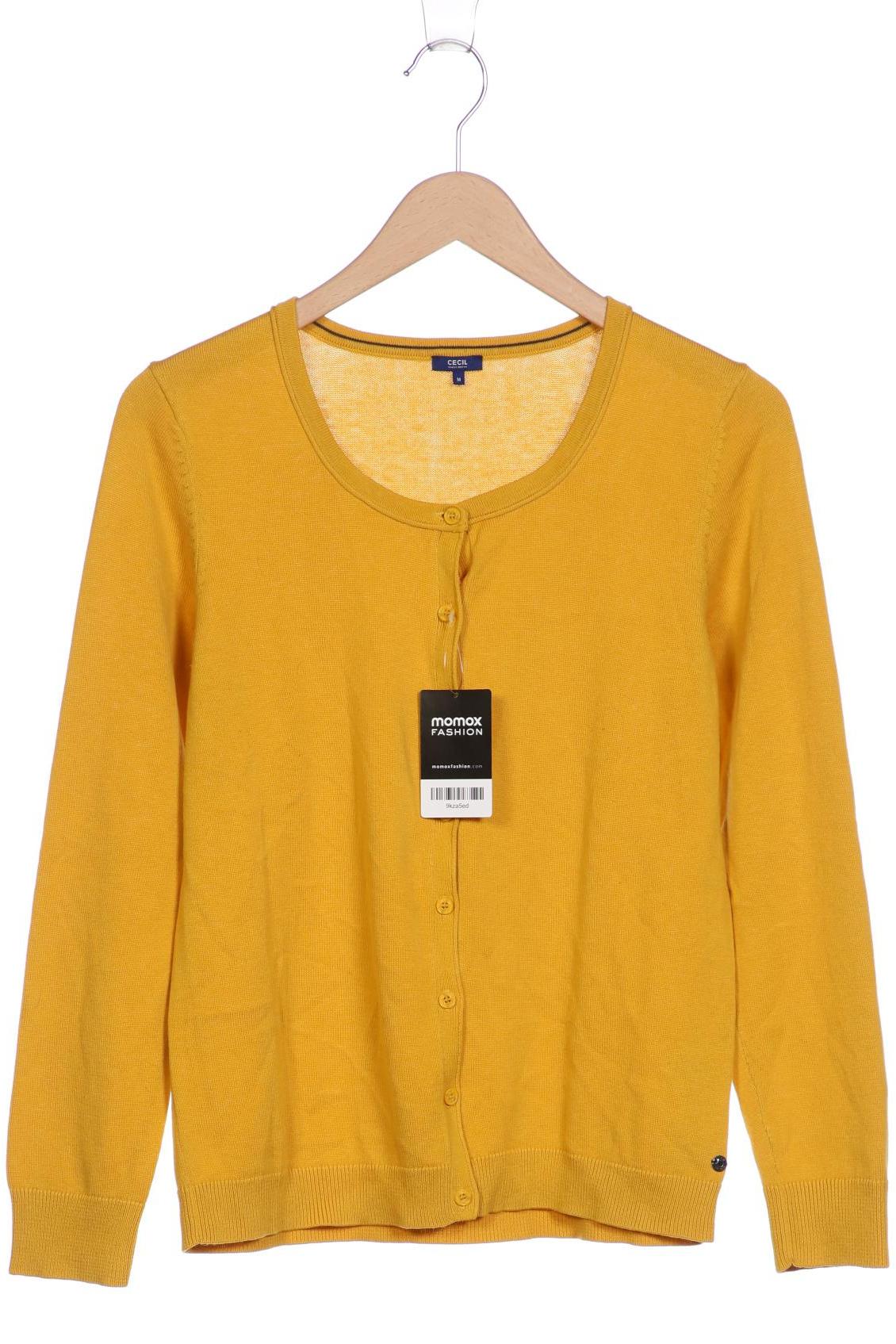 

CECIL Damen Strickjacke, gelb