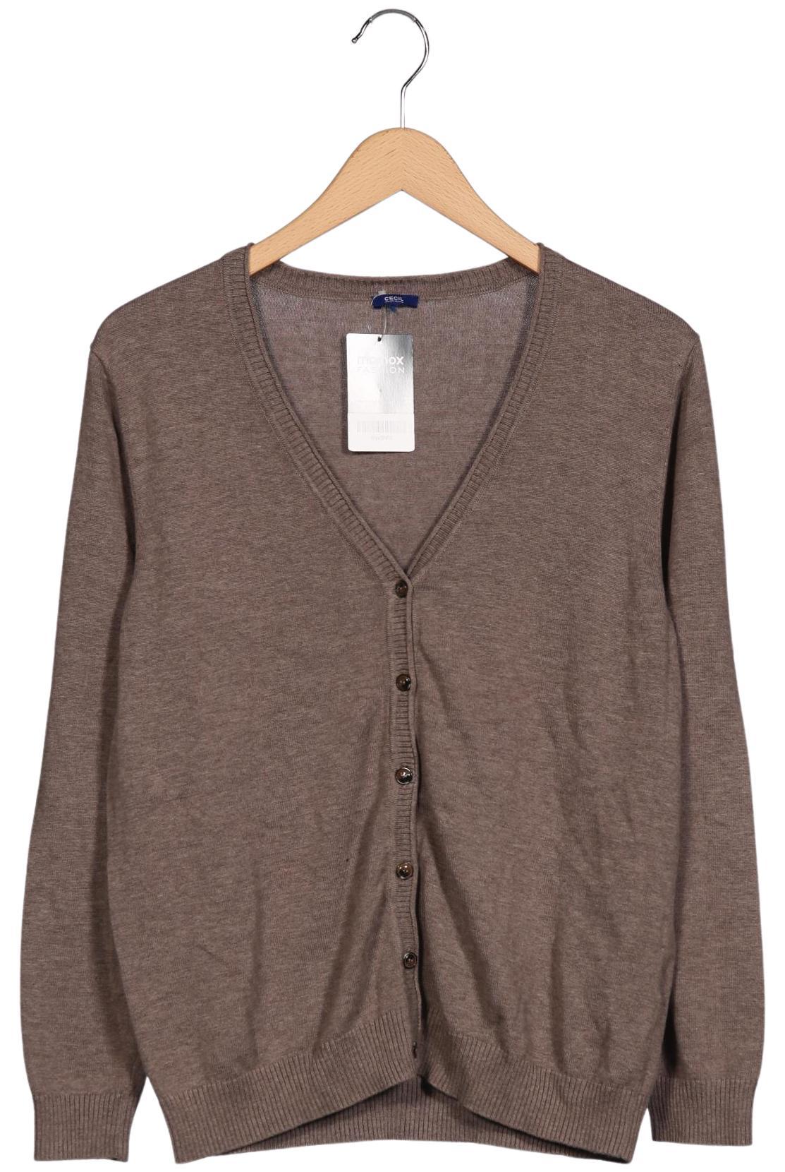

Cecil Damen Strickjacke, braun, Gr. 42