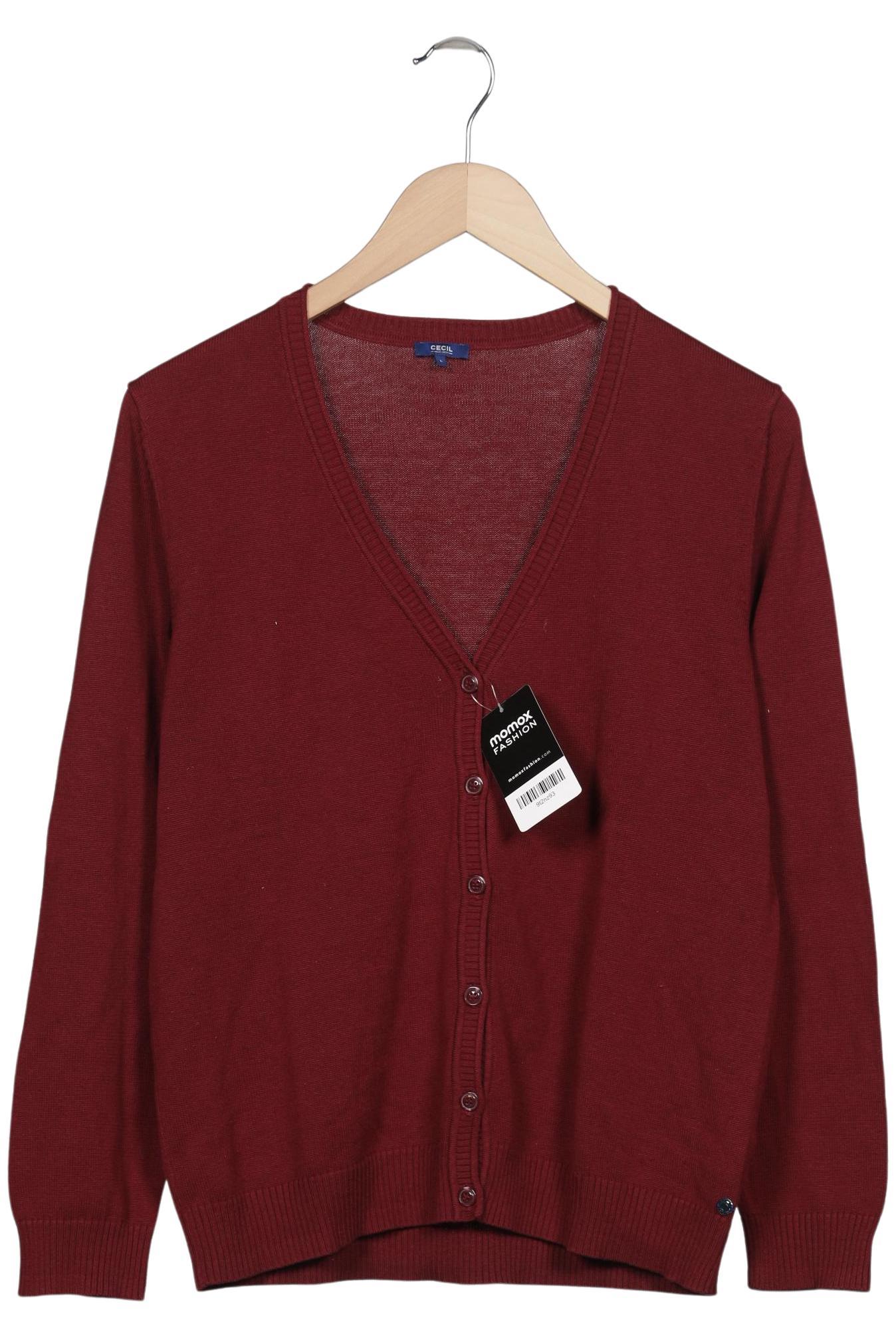 

Cecil Damen Strickjacke, bordeaux, Gr. 42