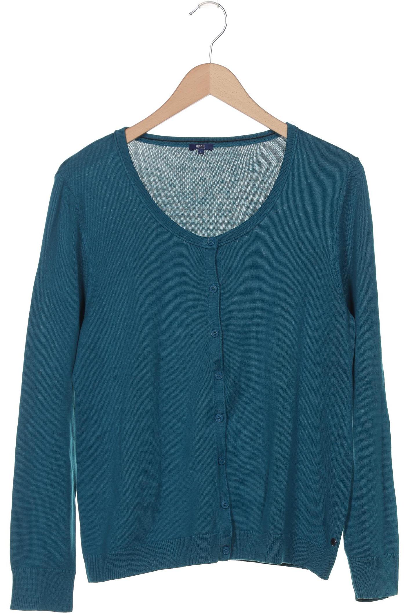 

Cecil Damen Strickjacke, blau, Gr. 42