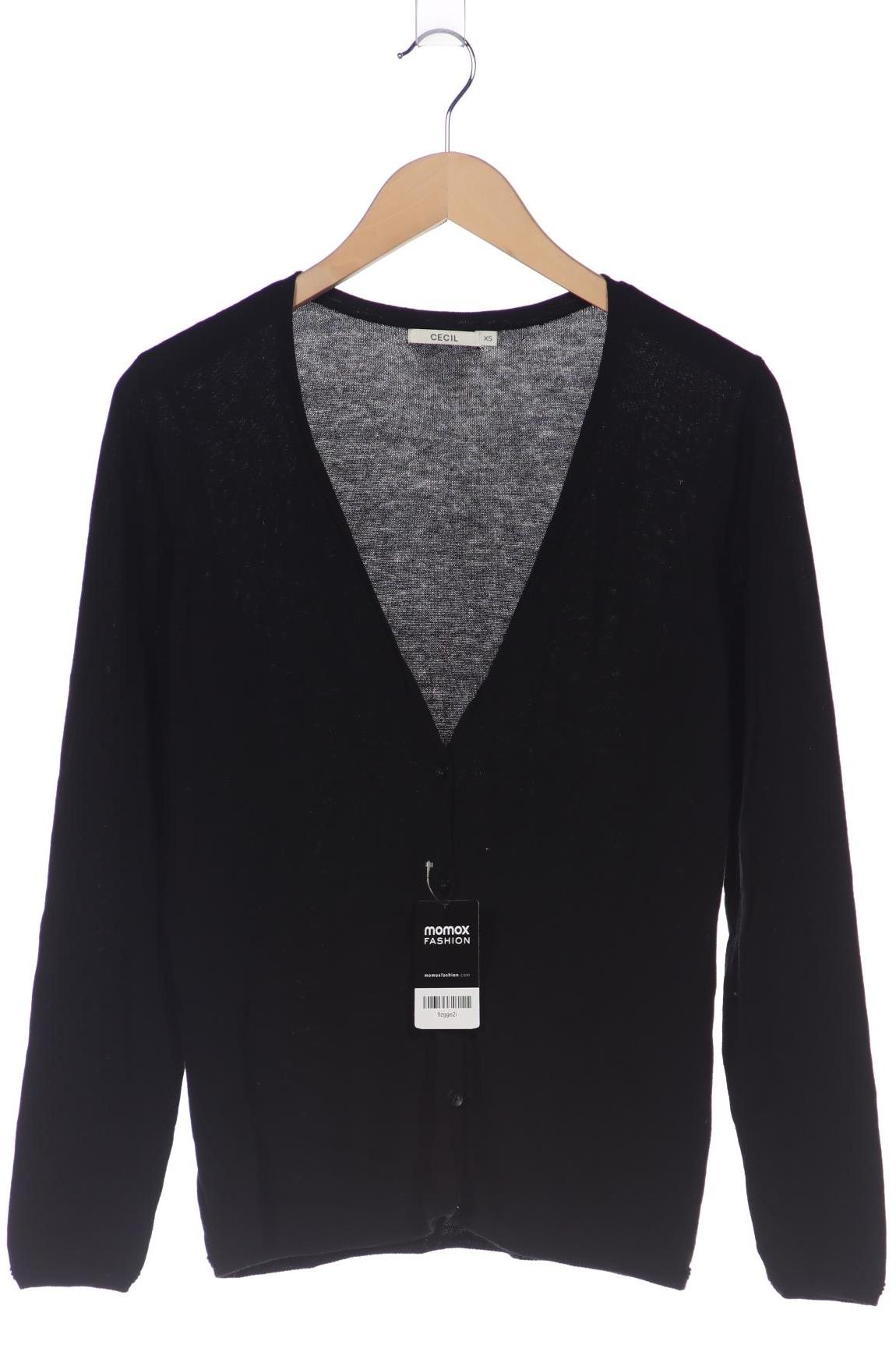 

Cecil Damen Strickjacke, schwarz, Gr. 34