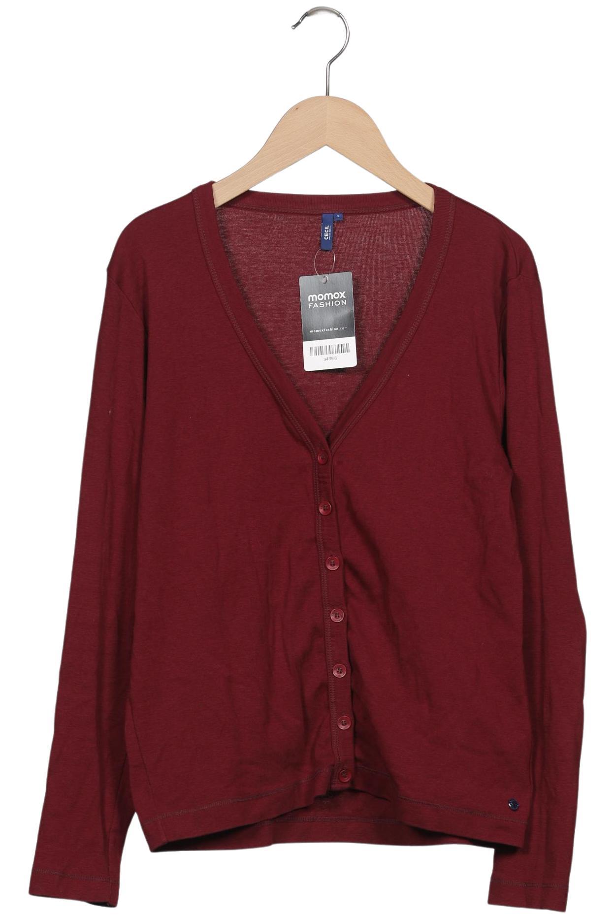 

Cecil Damen Strickjacke, bordeaux, Gr. 36