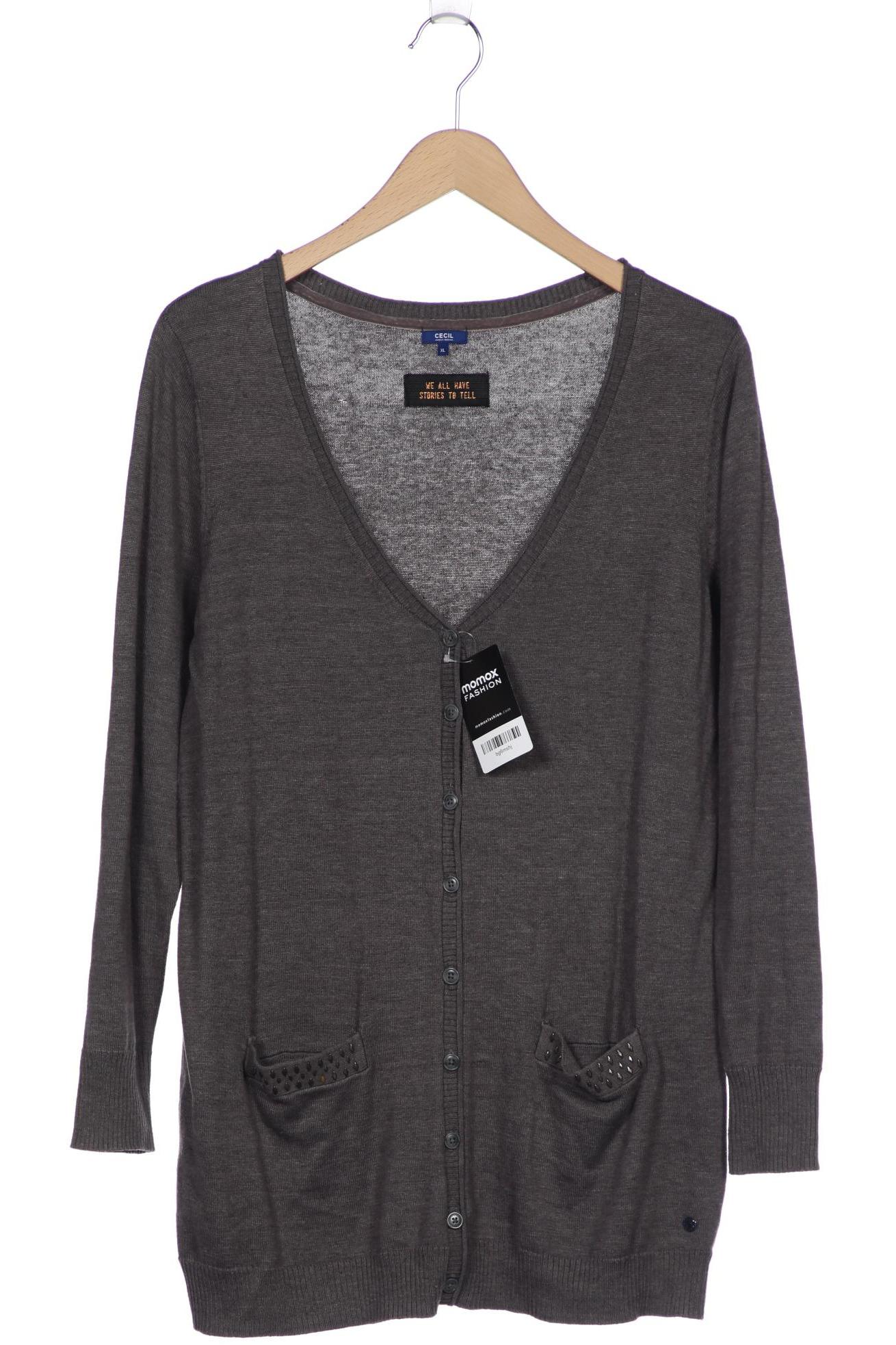 

CECIL Damen Strickjacke, grau