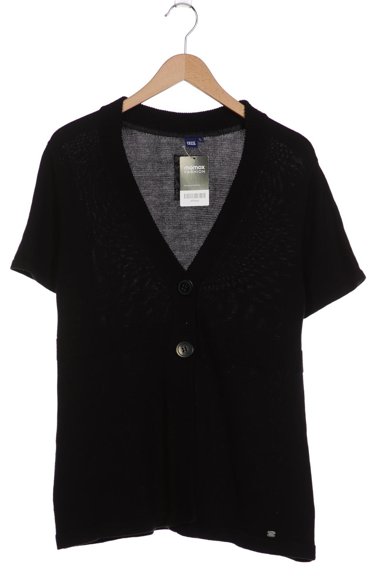 

Cecil Damen Strickjacke, schwarz, Gr. 42