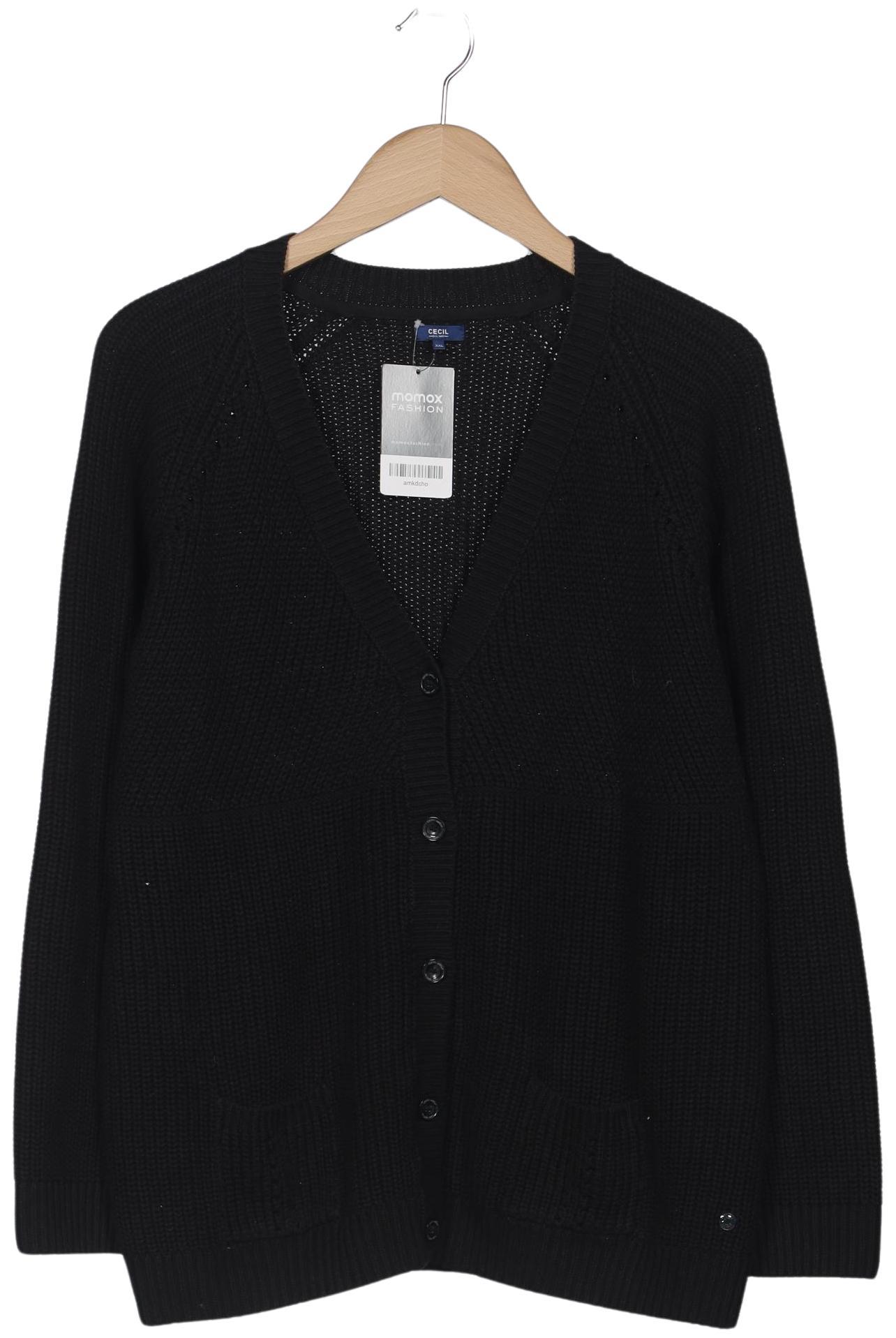 

Cecil Damen Strickjacke, schwarz, Gr. 46