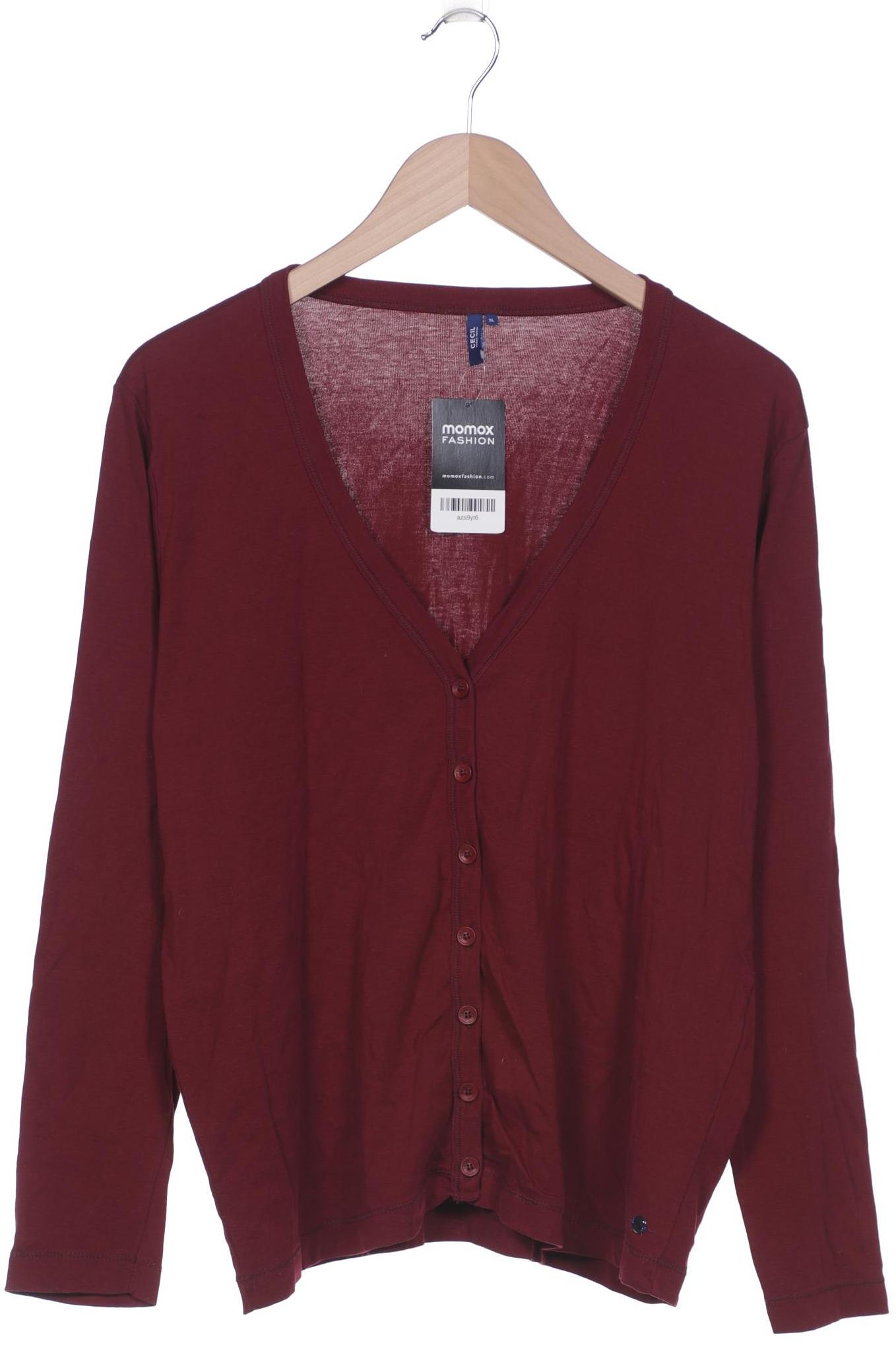 

CECIL Damen Strickjacke, bordeaux