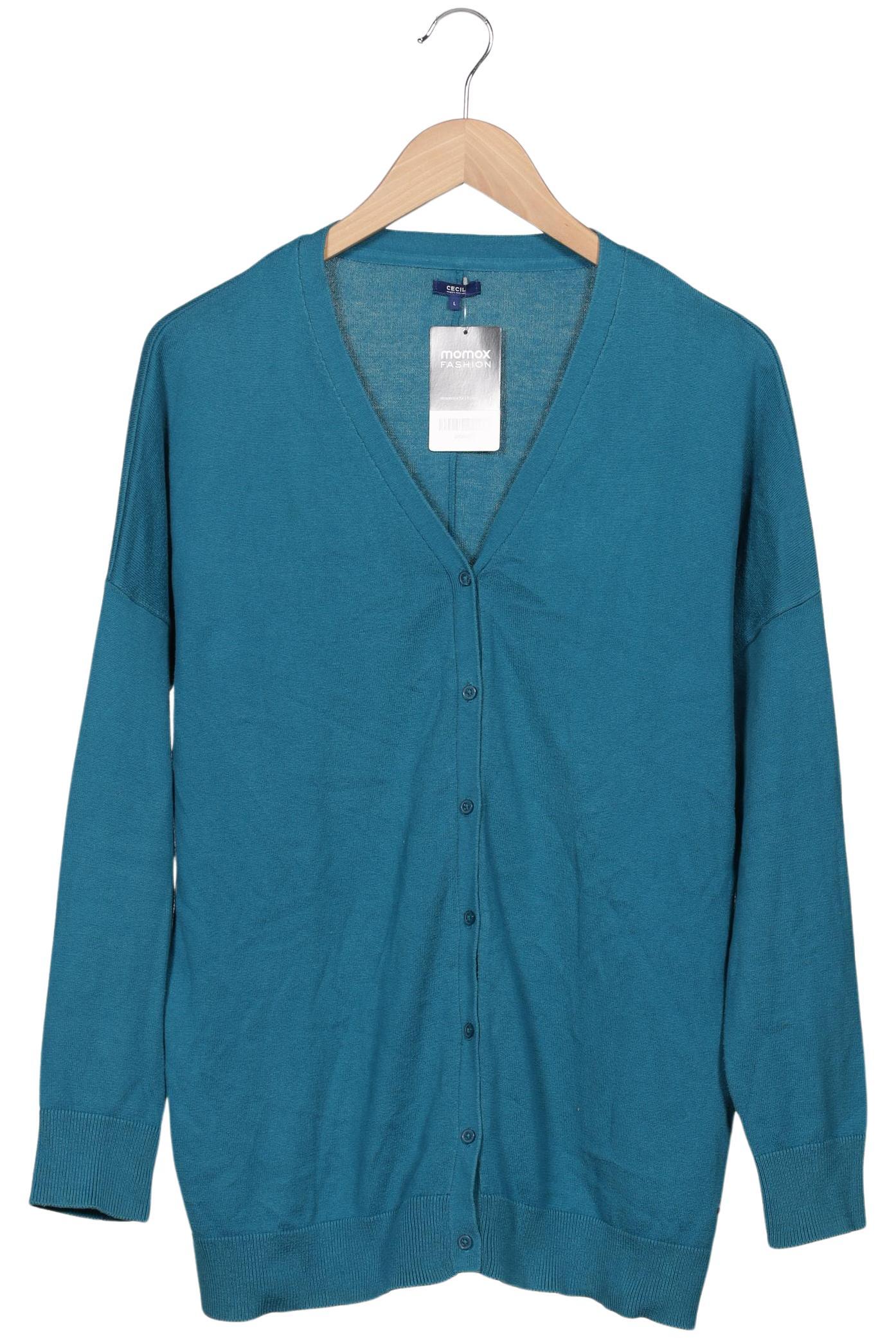 

Cecil Damen Strickjacke, blau, Gr. 42