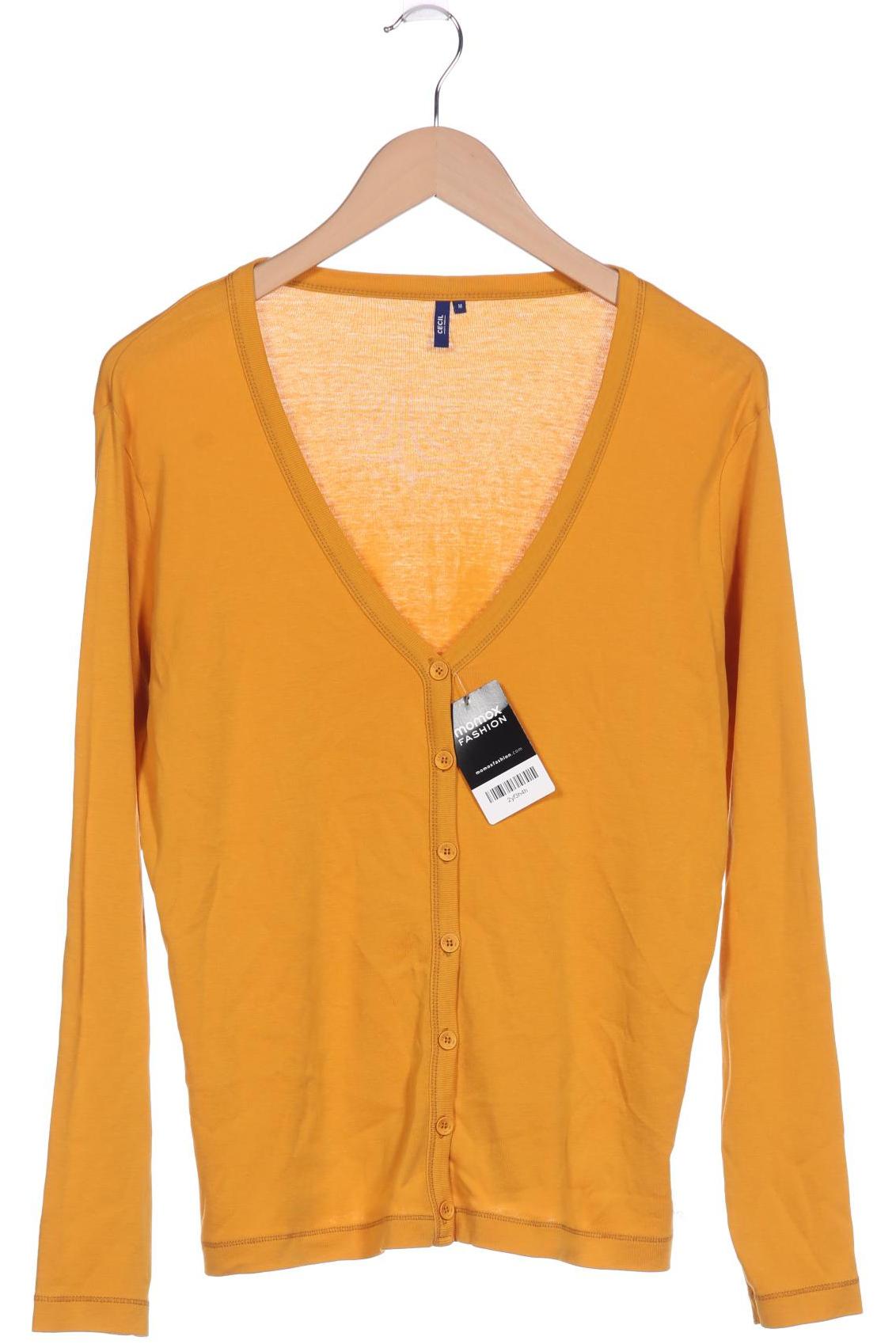 

Cecil Damen Strickjacke, gelb, Gr. 38