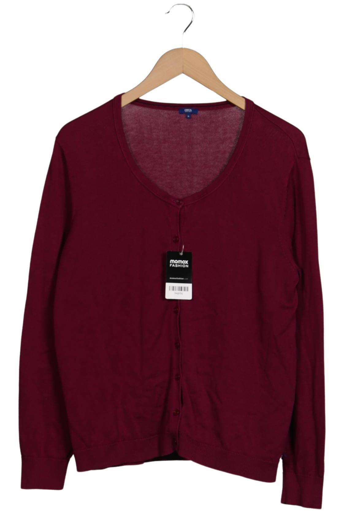 

Cecil Damen Strickjacke, bordeaux, Gr. 44