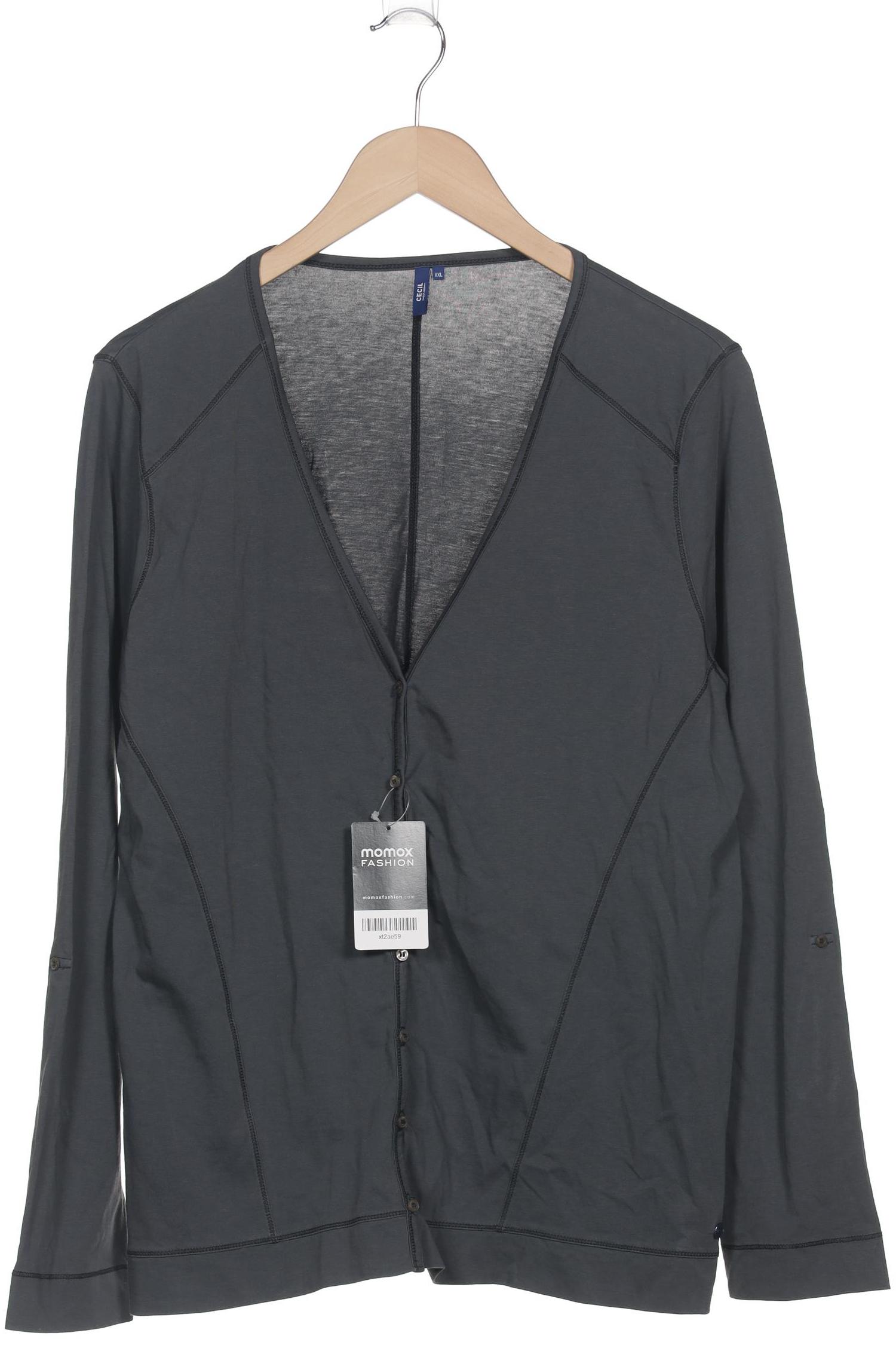 

Cecil Damen Strickjacke, grau, Gr. 46