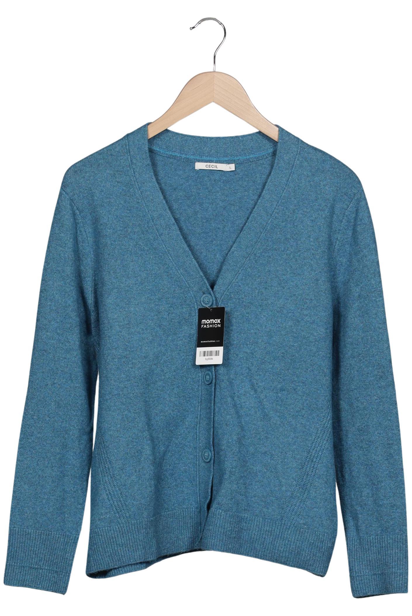 

Cecil Damen Strickjacke, hellblau, Gr. 42