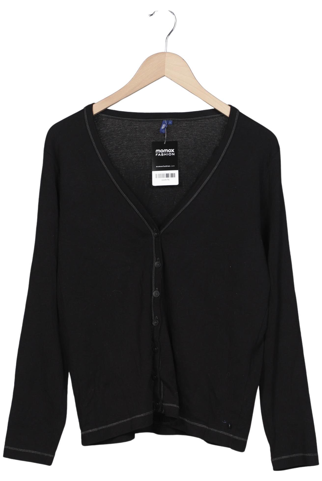 

Cecil Damen Strickjacke, schwarz, Gr. 42